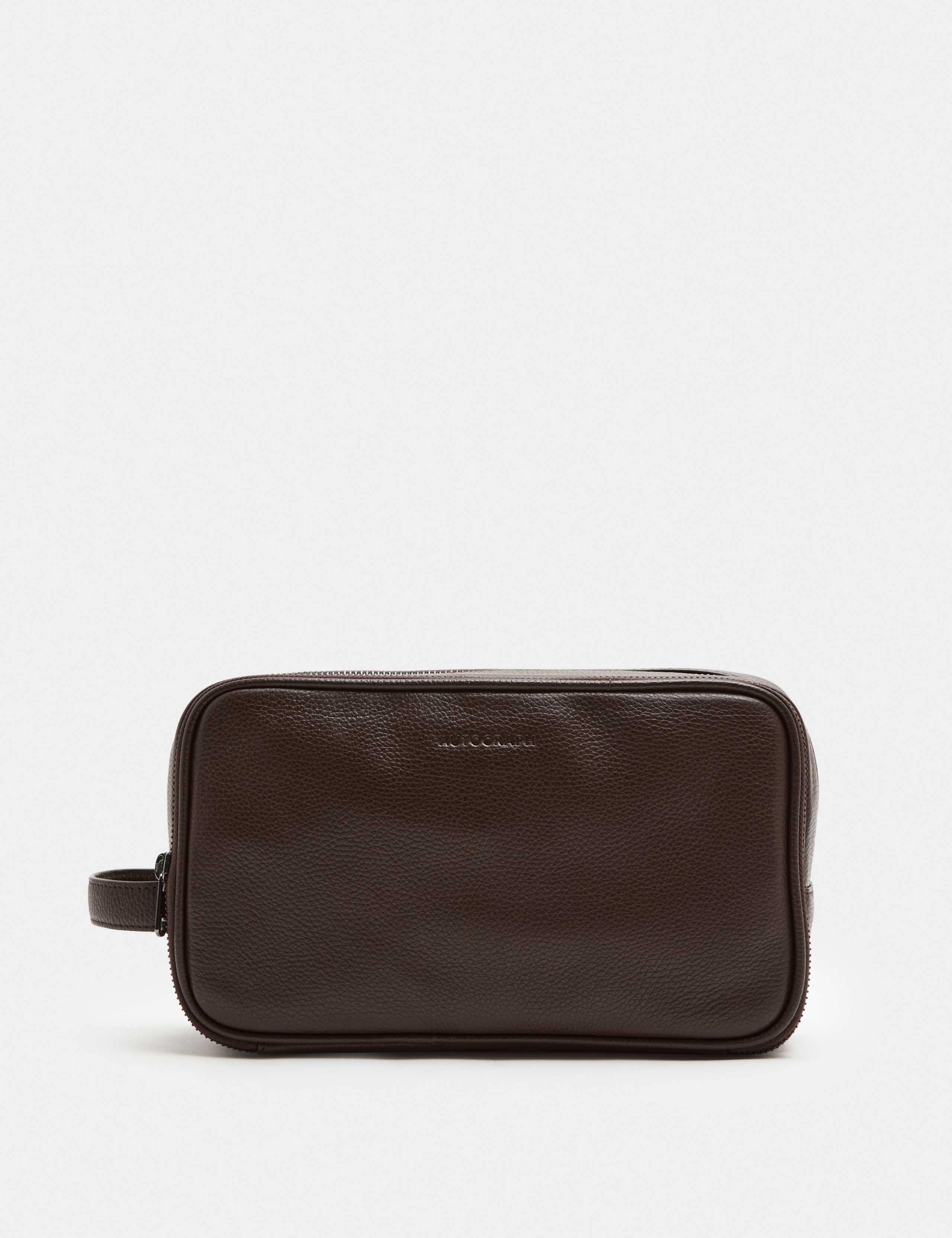 Leather Wash Bag