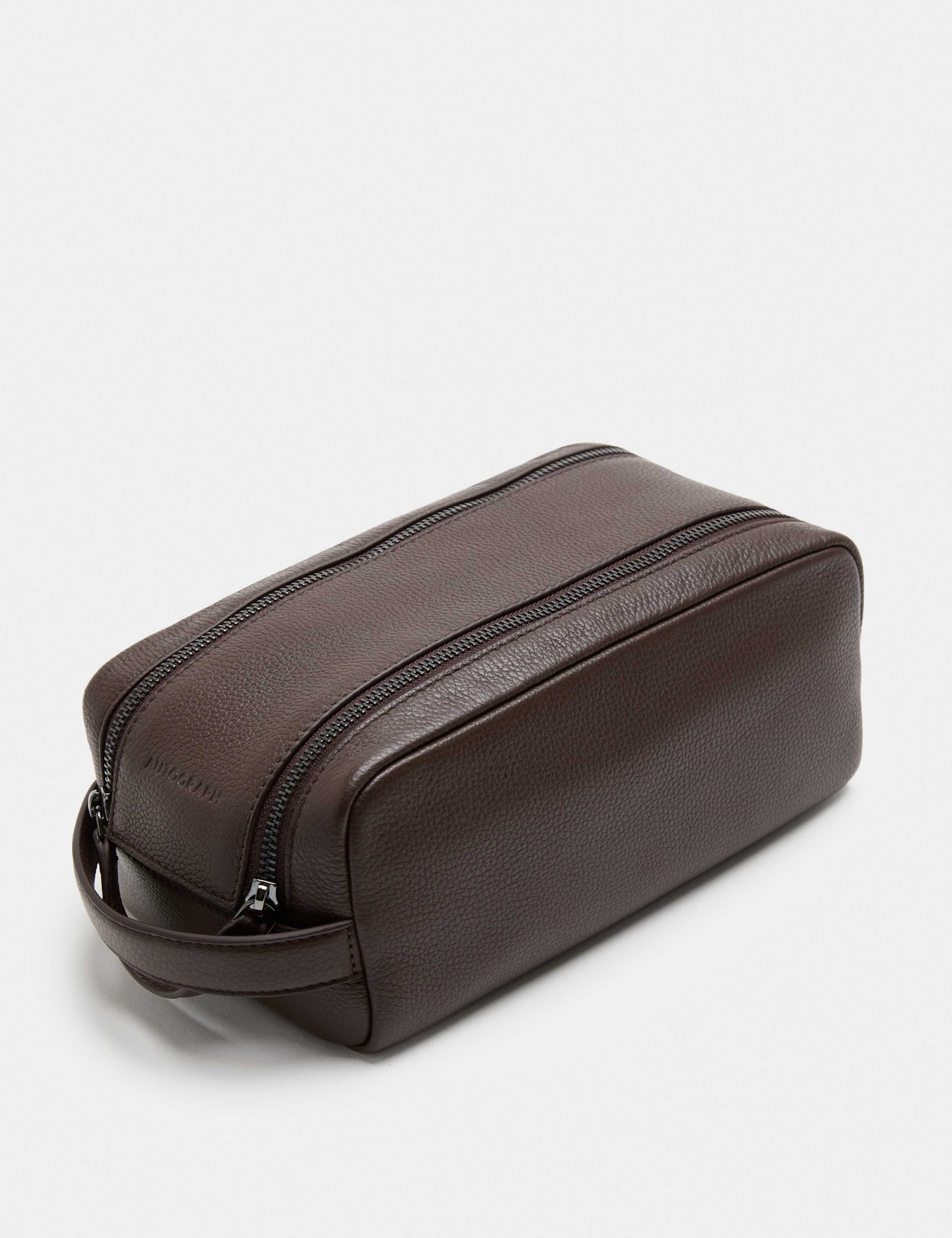 Leather Wash Bag