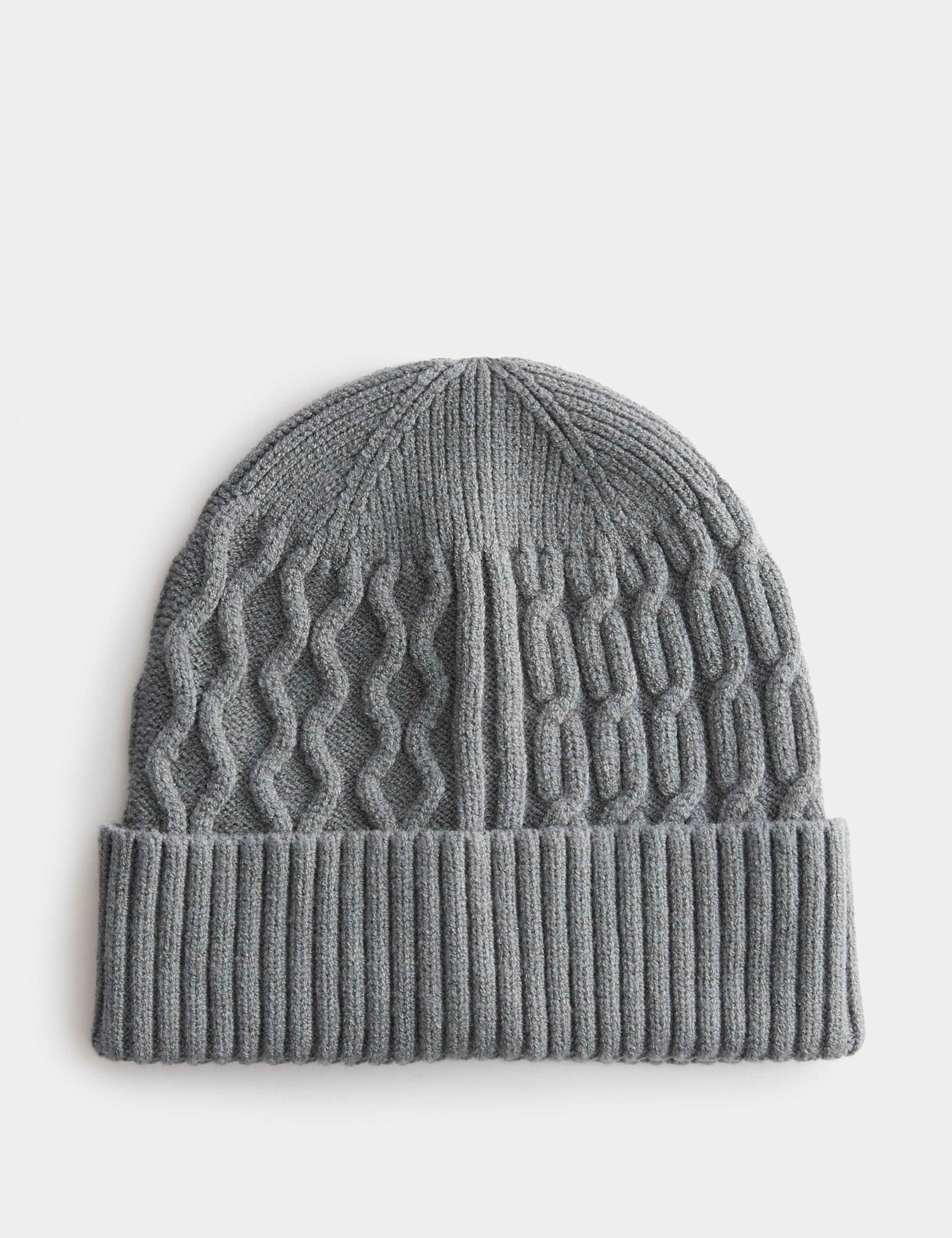 Knitted Cable Beanie