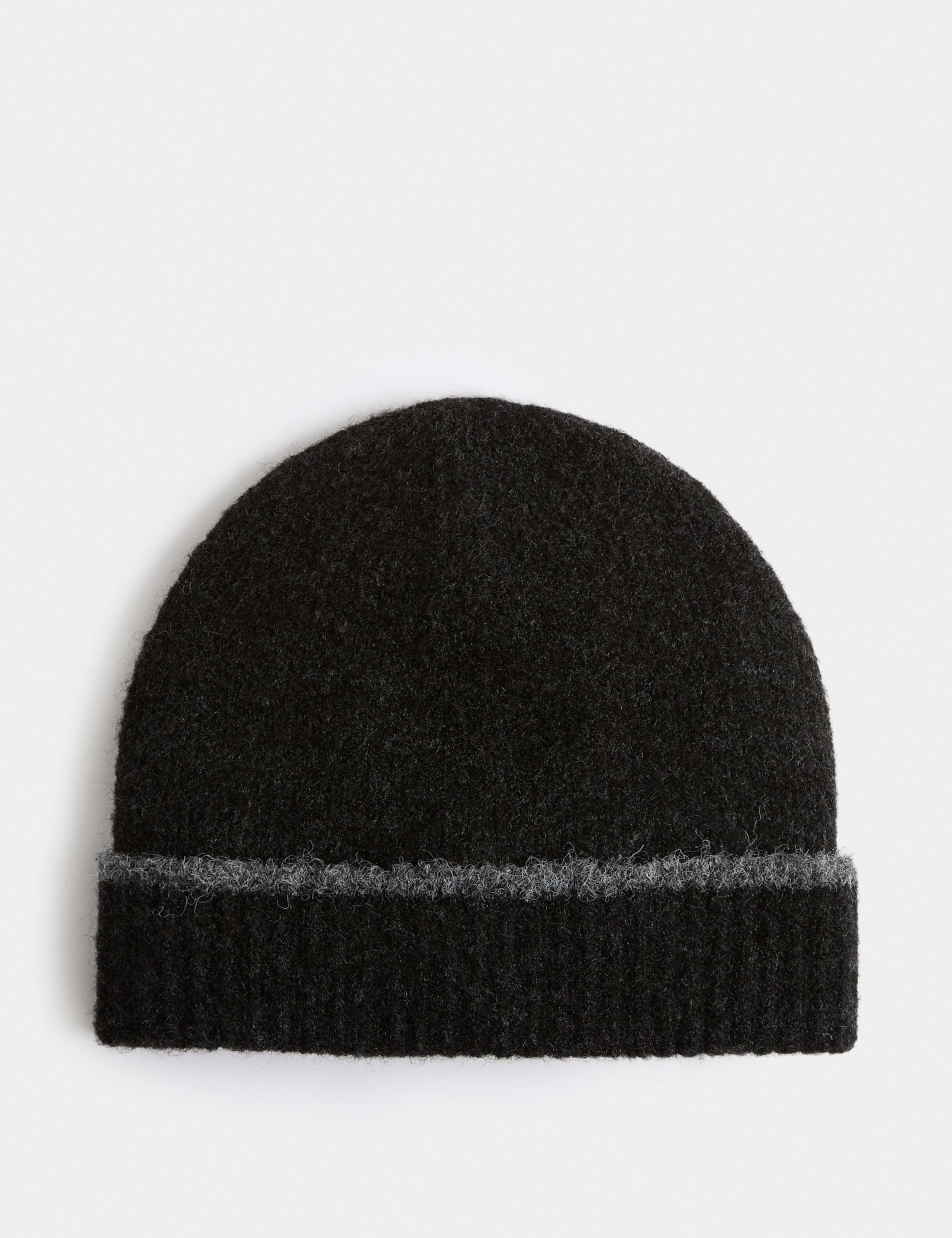 Textured Beanie Hat with Thermowarmth