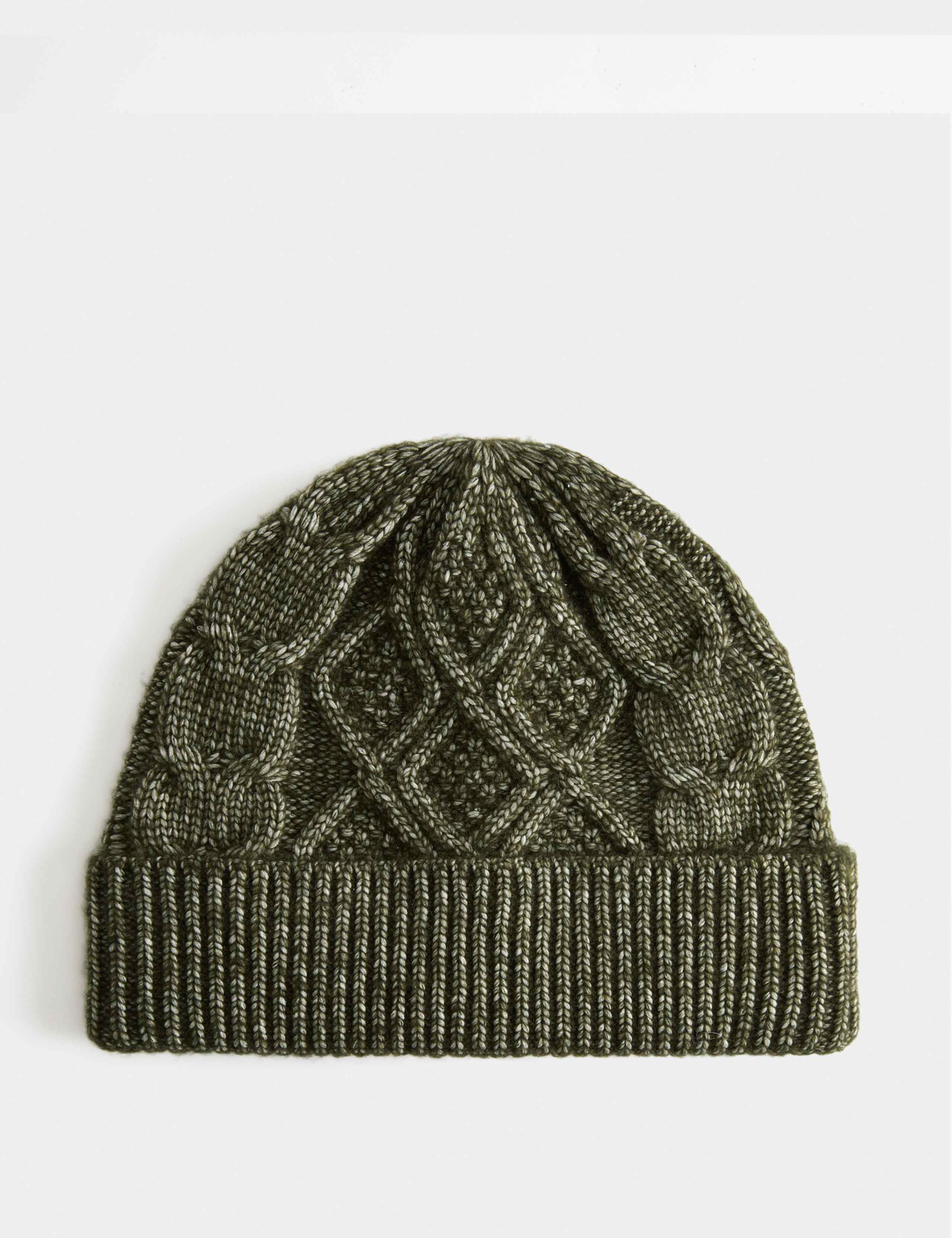 Cable Knit Beanie Hat
