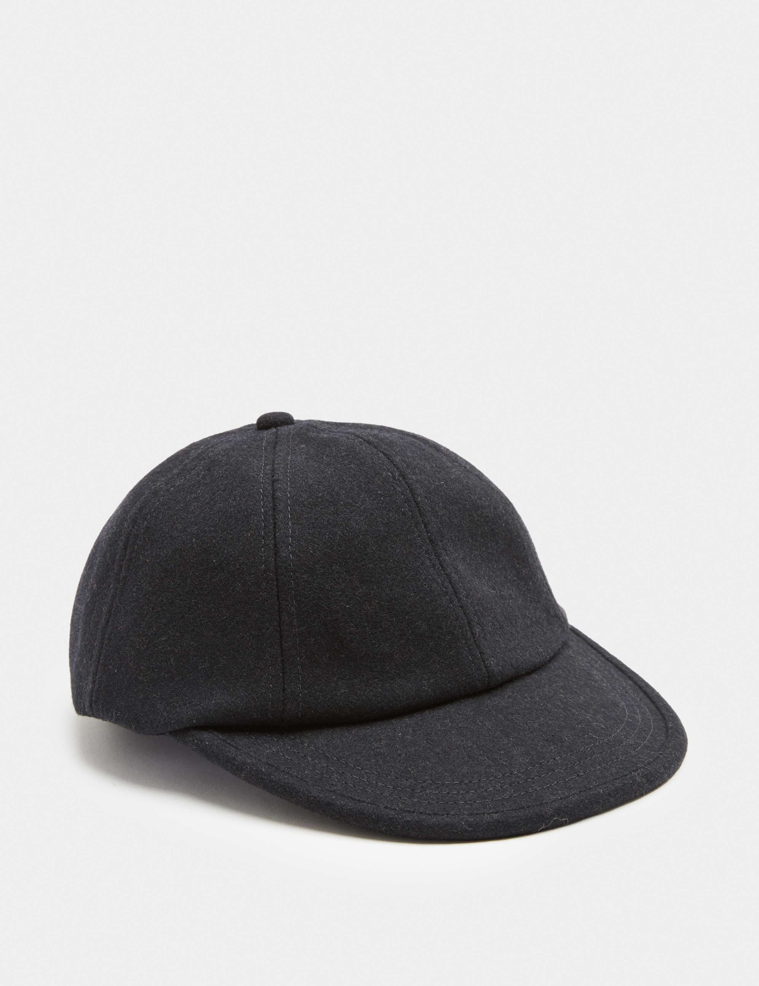 Wool Blend Baseball Cap