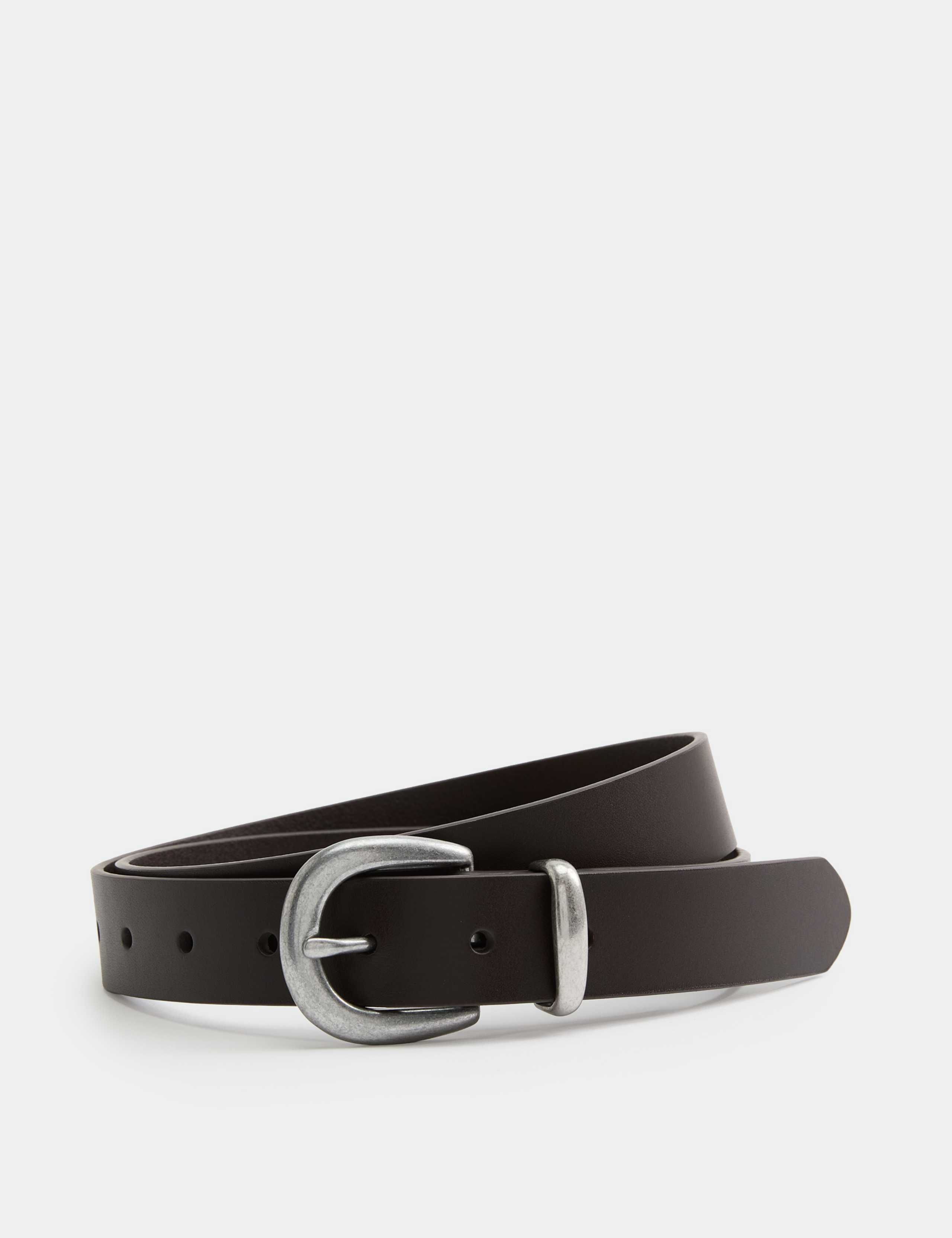 Leather Buckle Belt