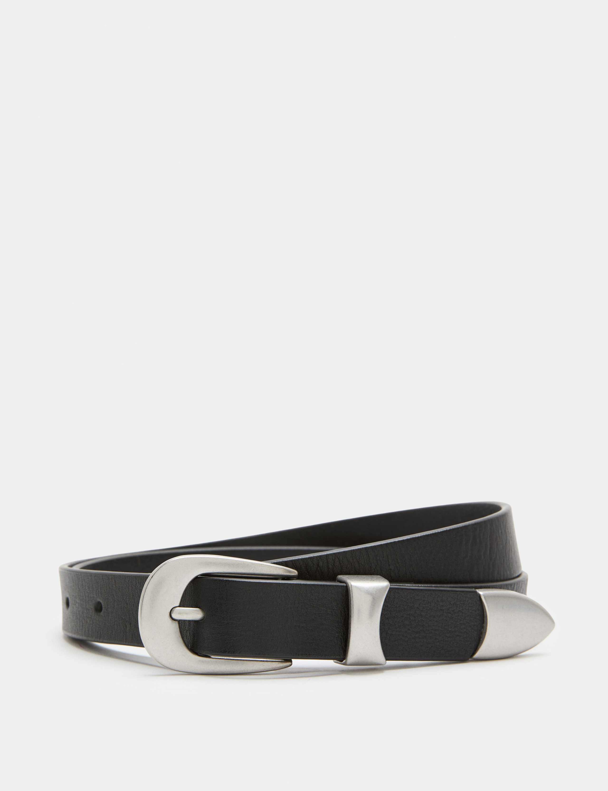 Leather Buckle Belt