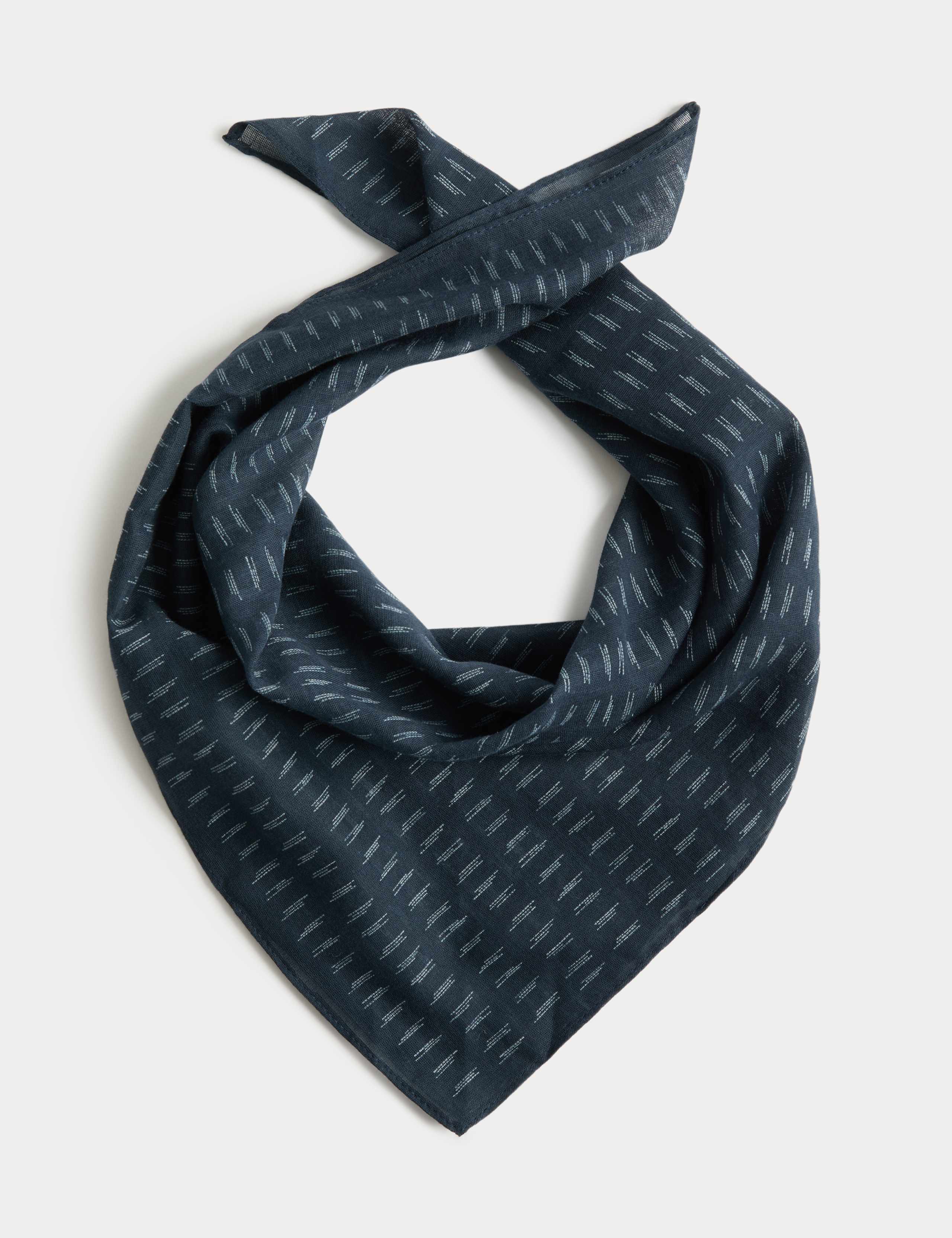 Pure Cotton Patterned Bandana