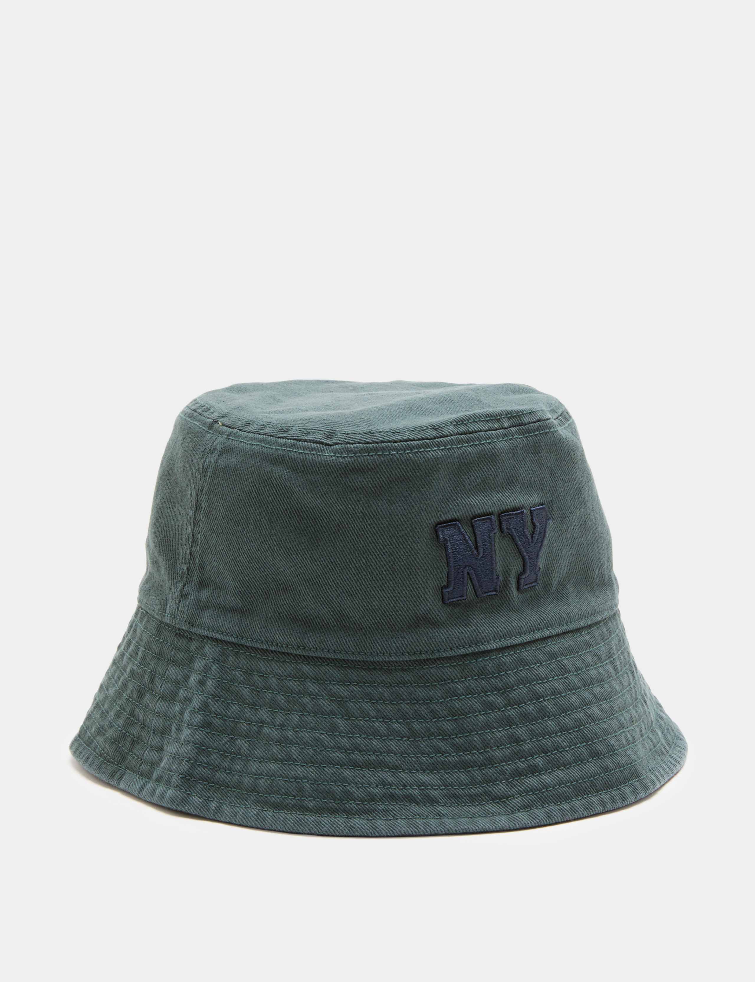 Pure Cotton NY Embroidered Bucket Hat