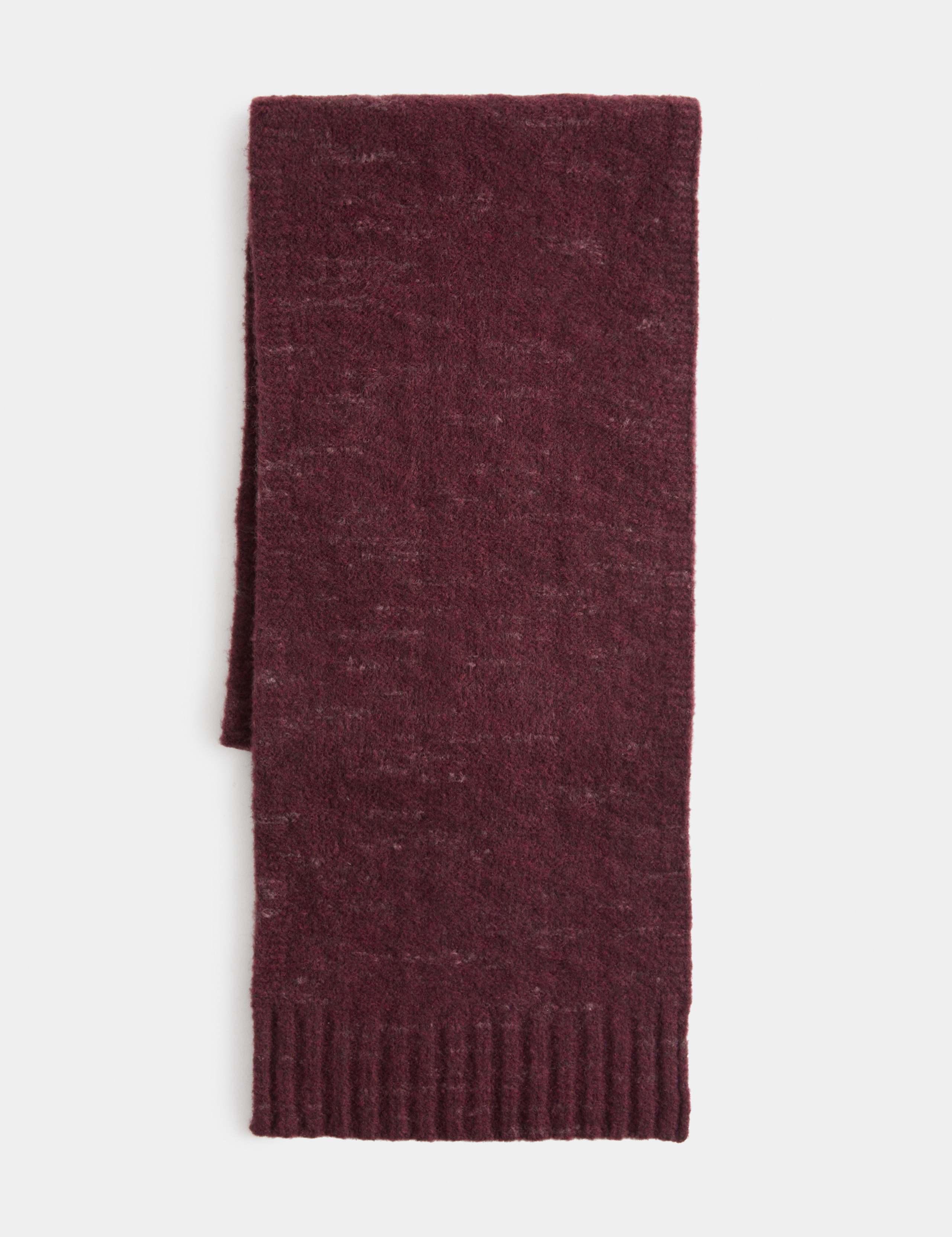 Knitted Scarf with Wool