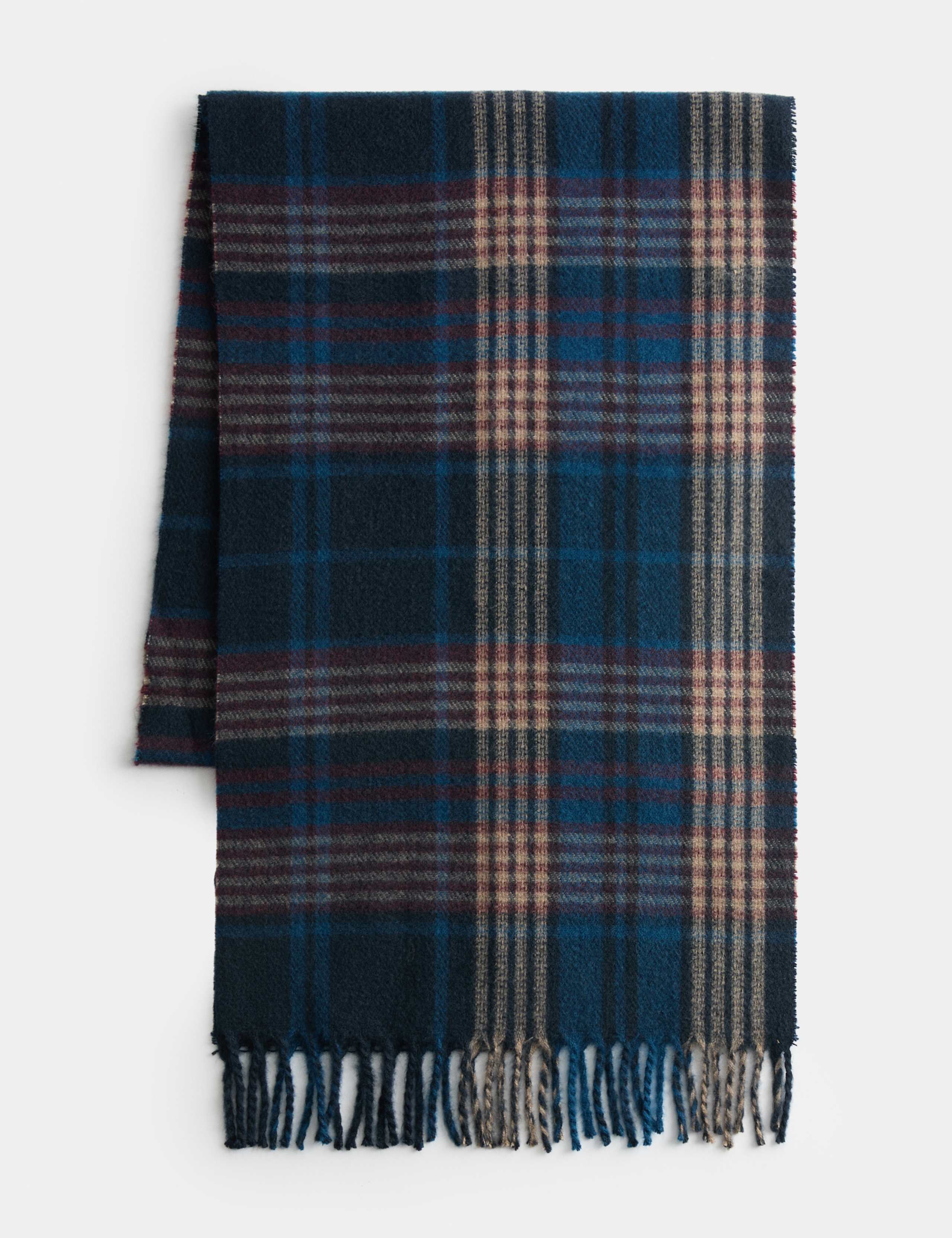 Checked Scarf
