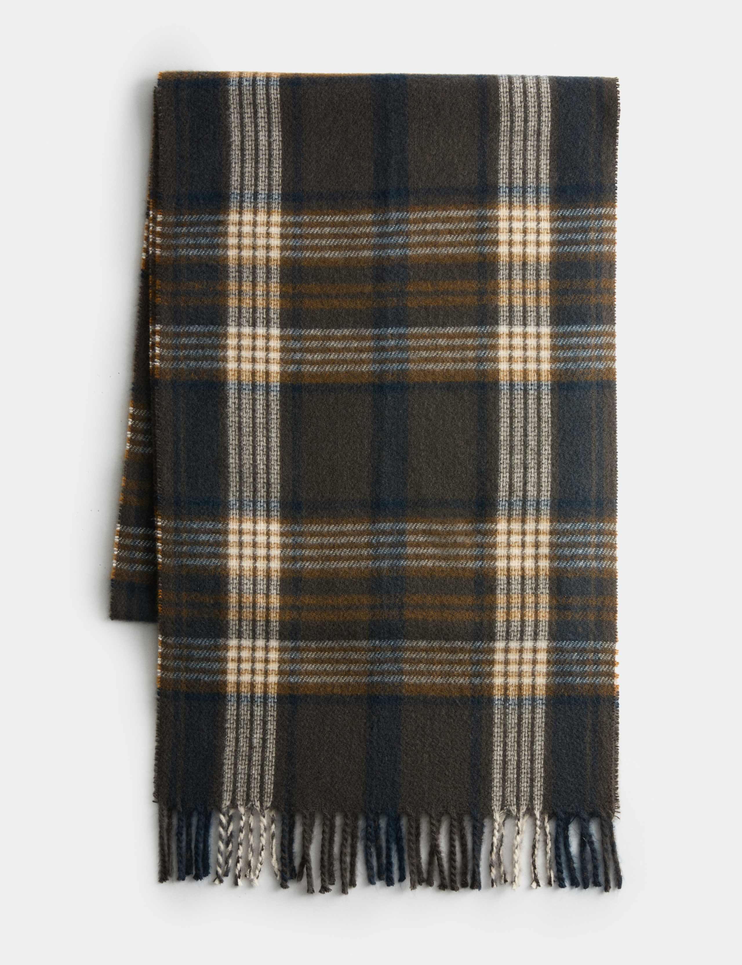 Checked Scarf