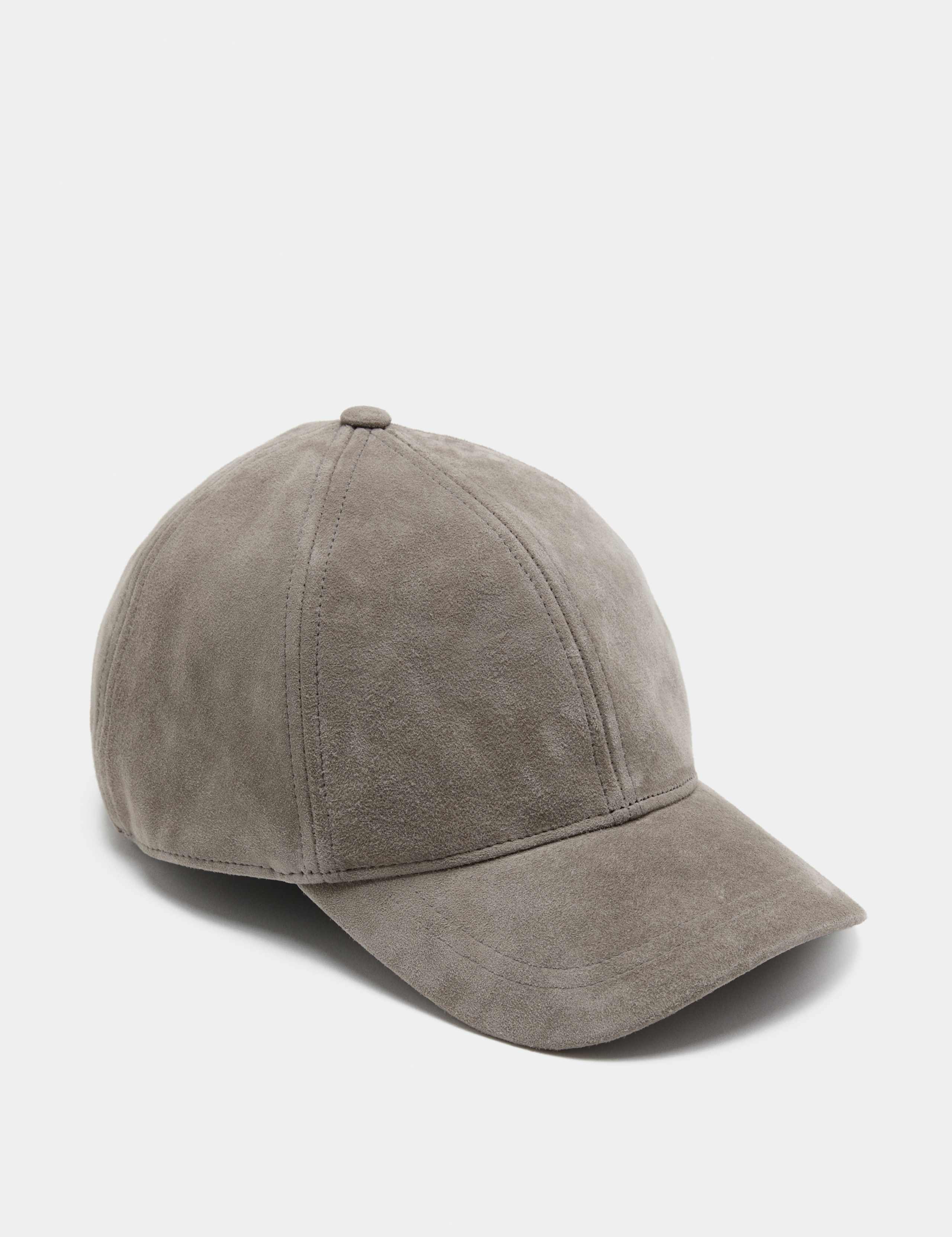 Suede Adjustable Baseball Cap