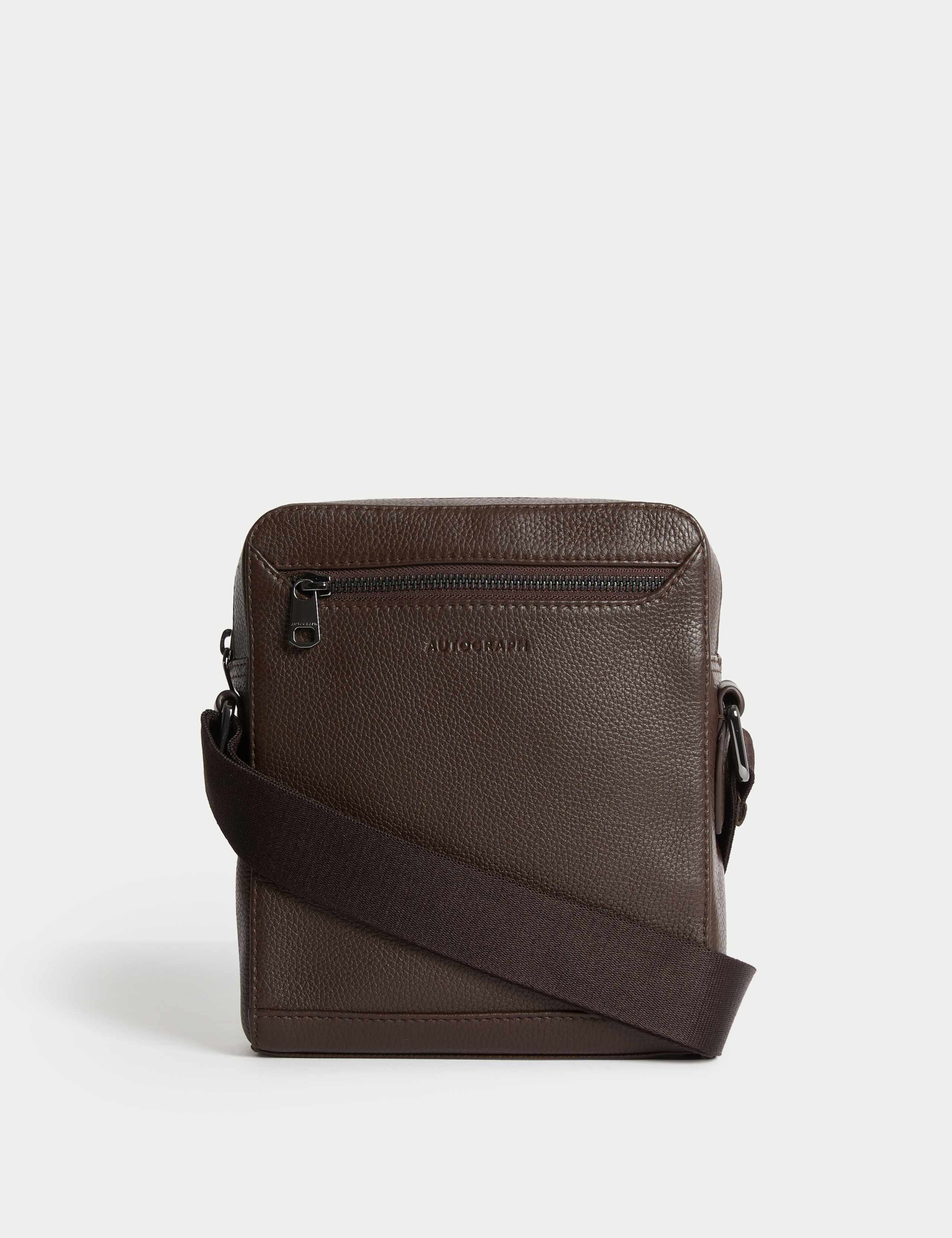 Leather Pebble Grain Cross Body Bag