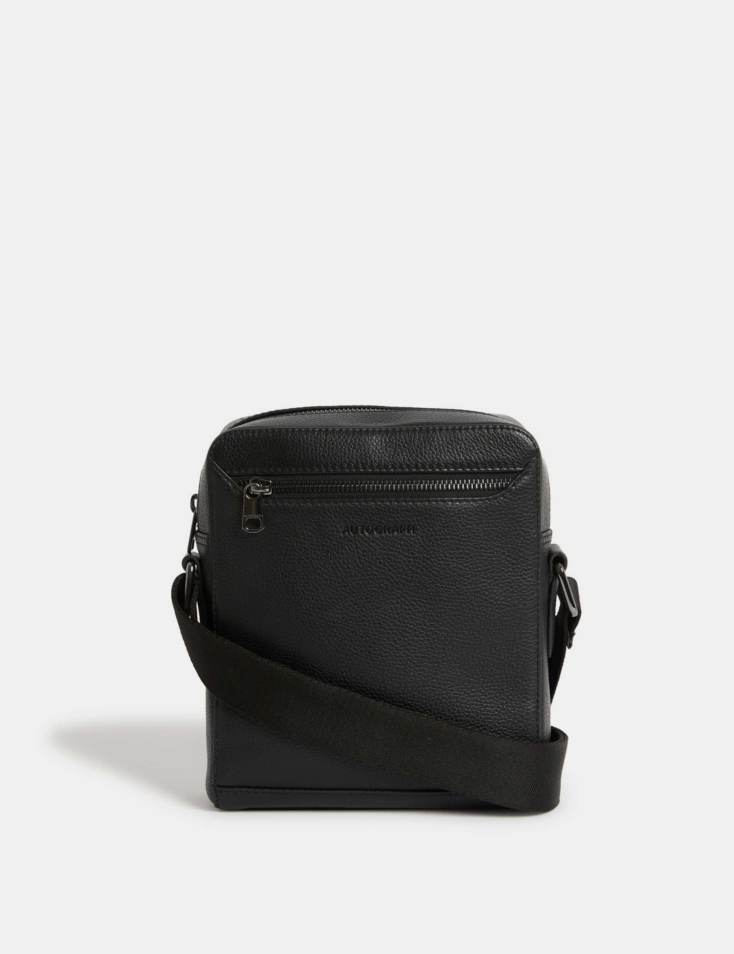 Leather Pebble Grain Cross Body Bag
