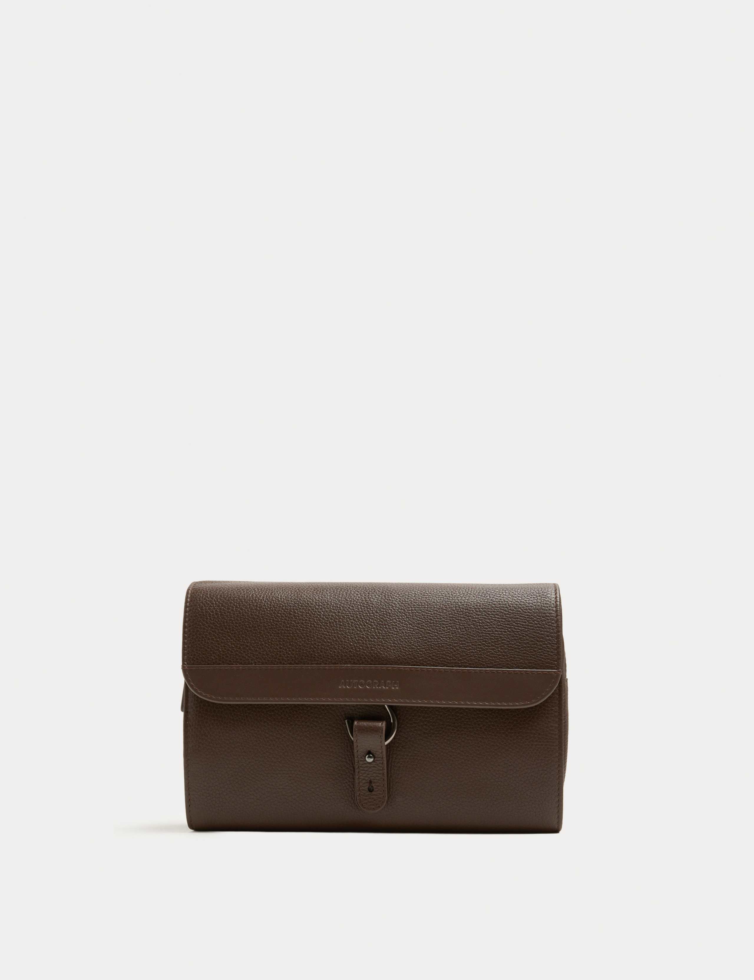 Leather Hanging Washbag