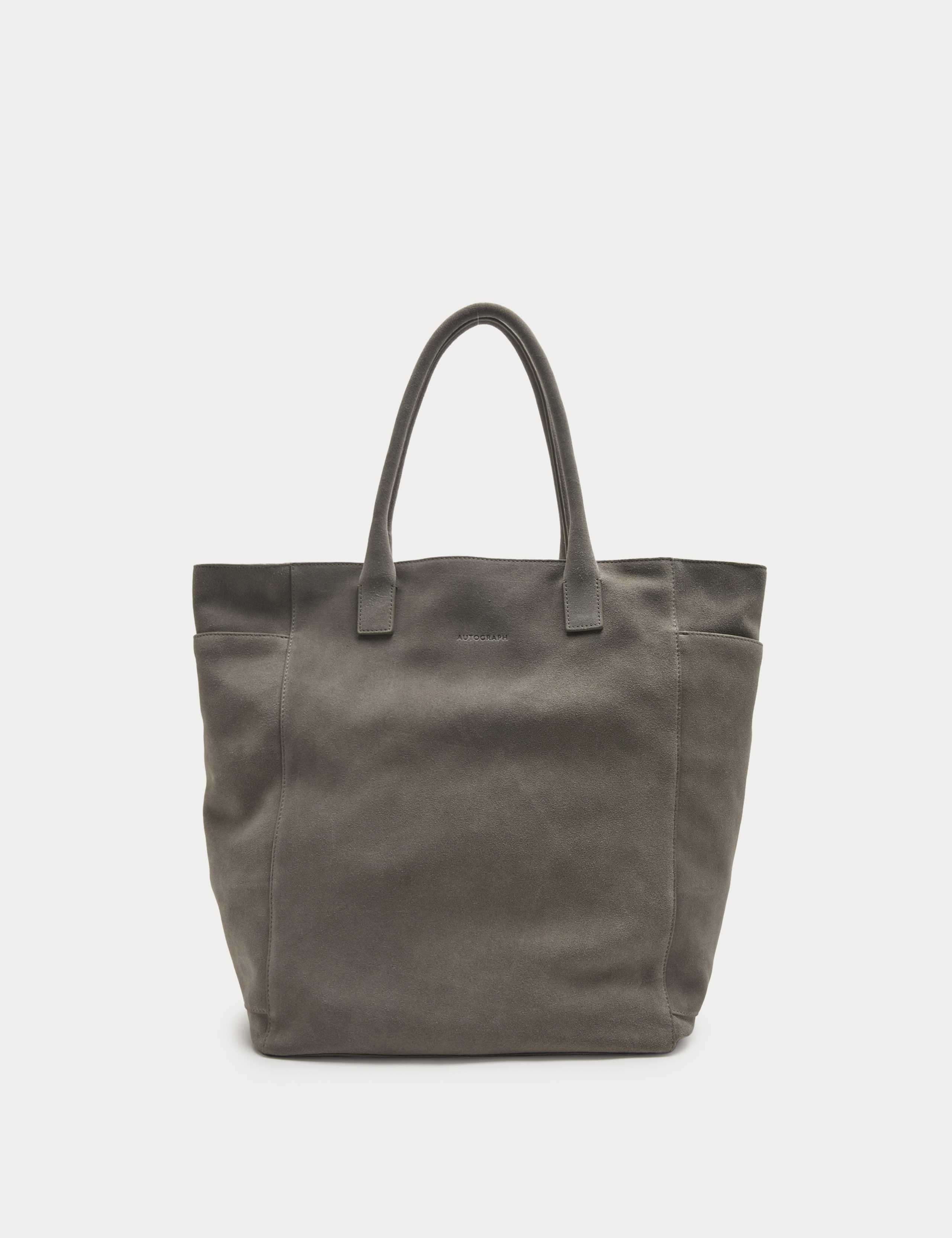 Suede Tote Bag