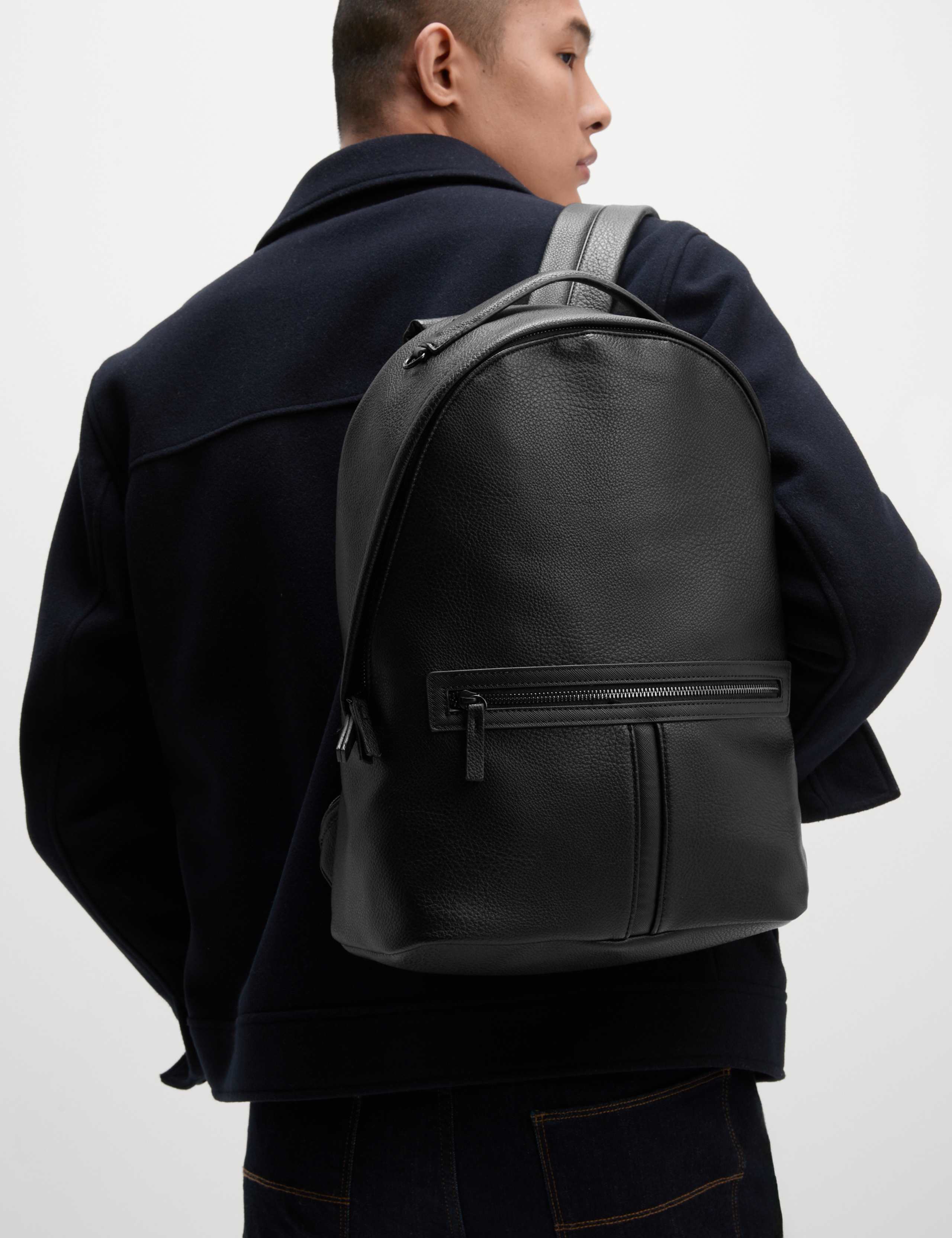 Textured Backpack