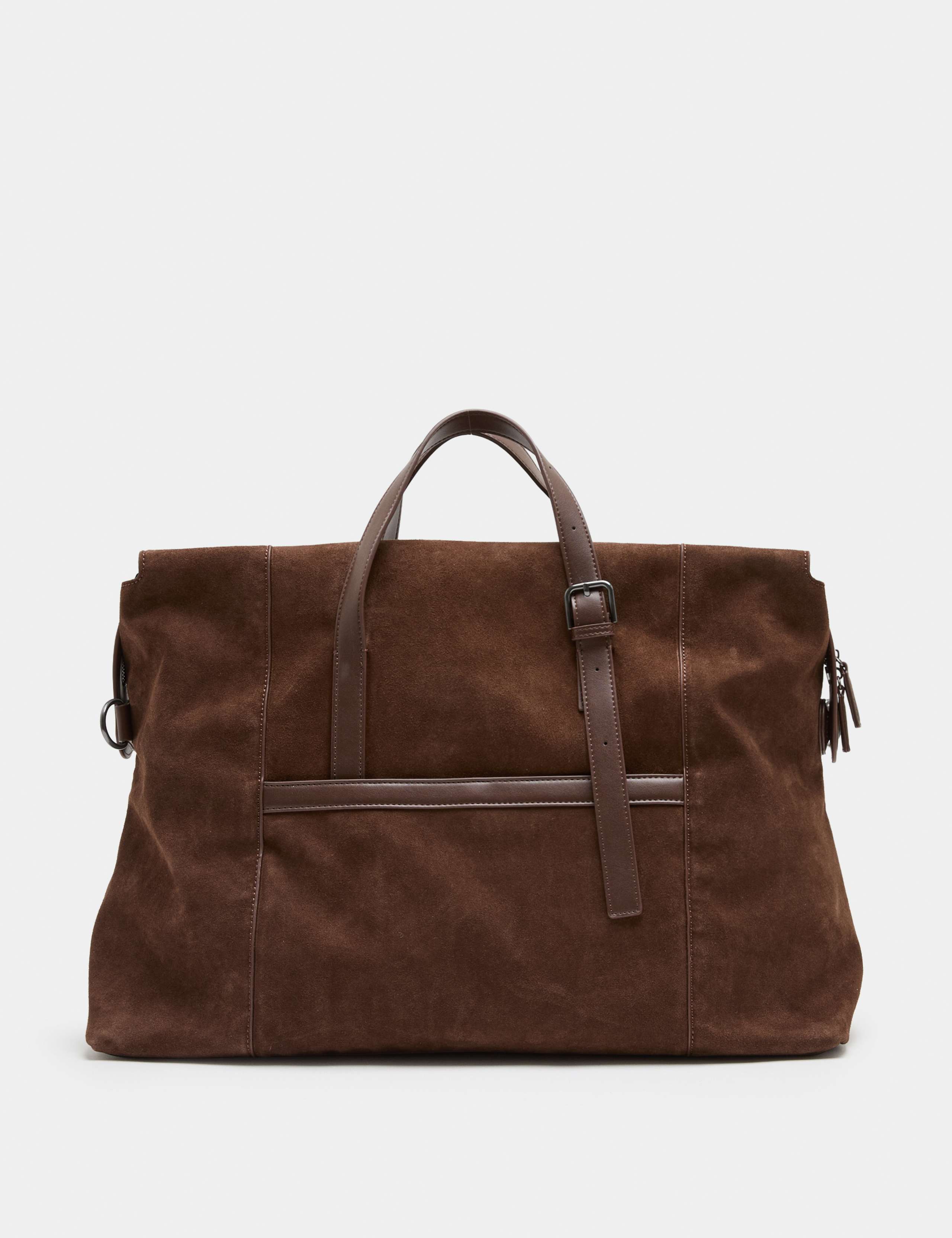 Suede Weekend Bag