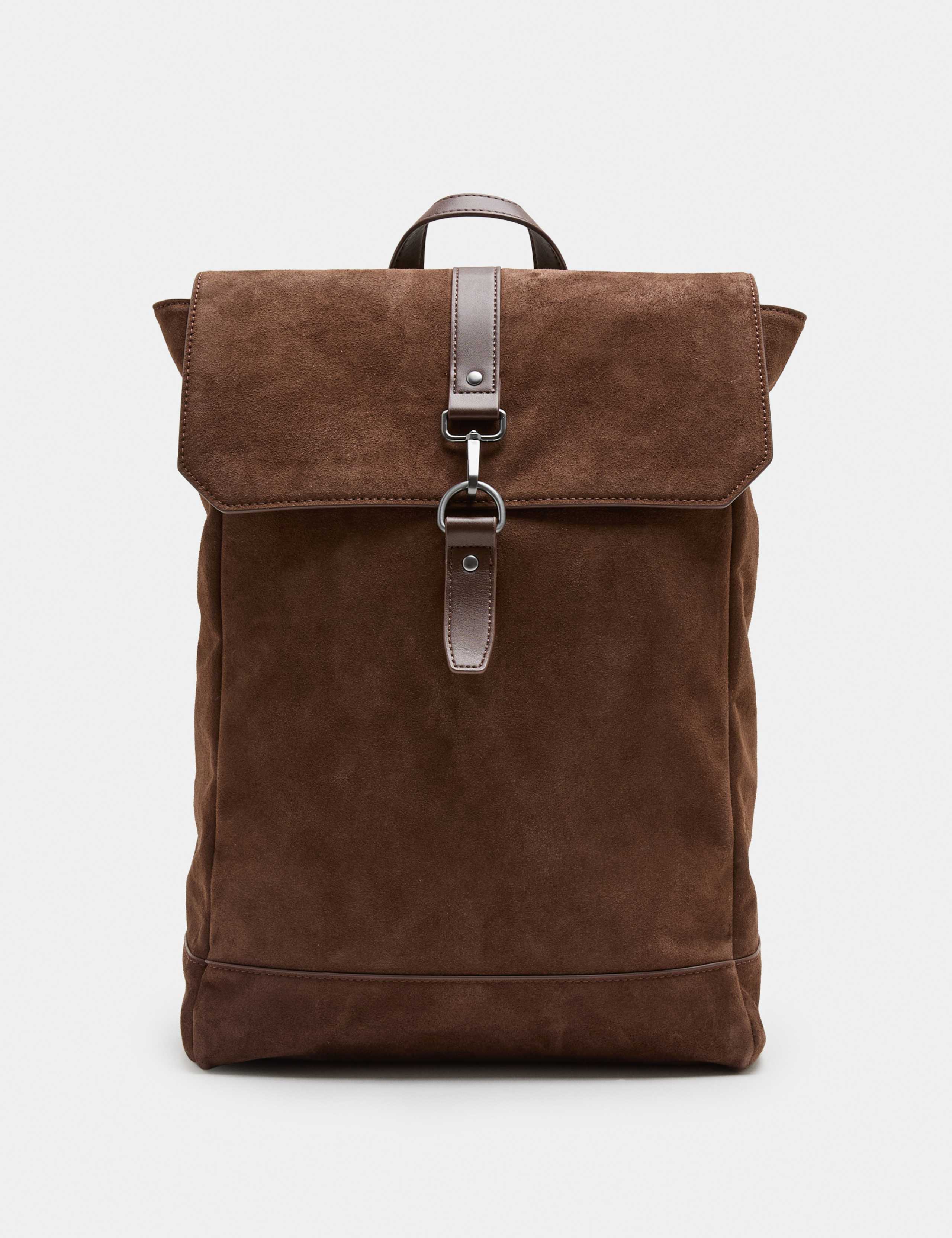 Bonded Leather Backpack