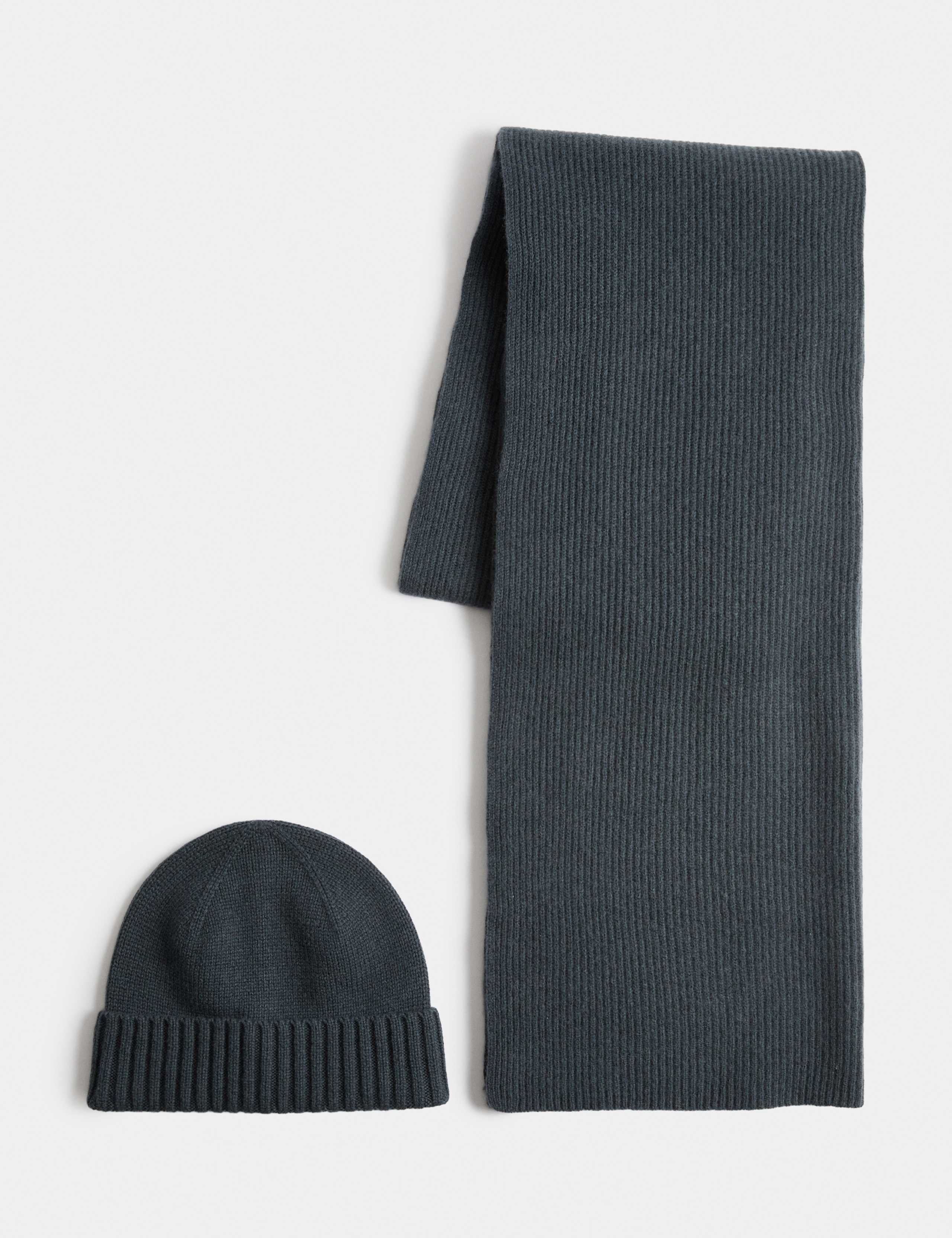 Merino Wool Hat and Scarf Set