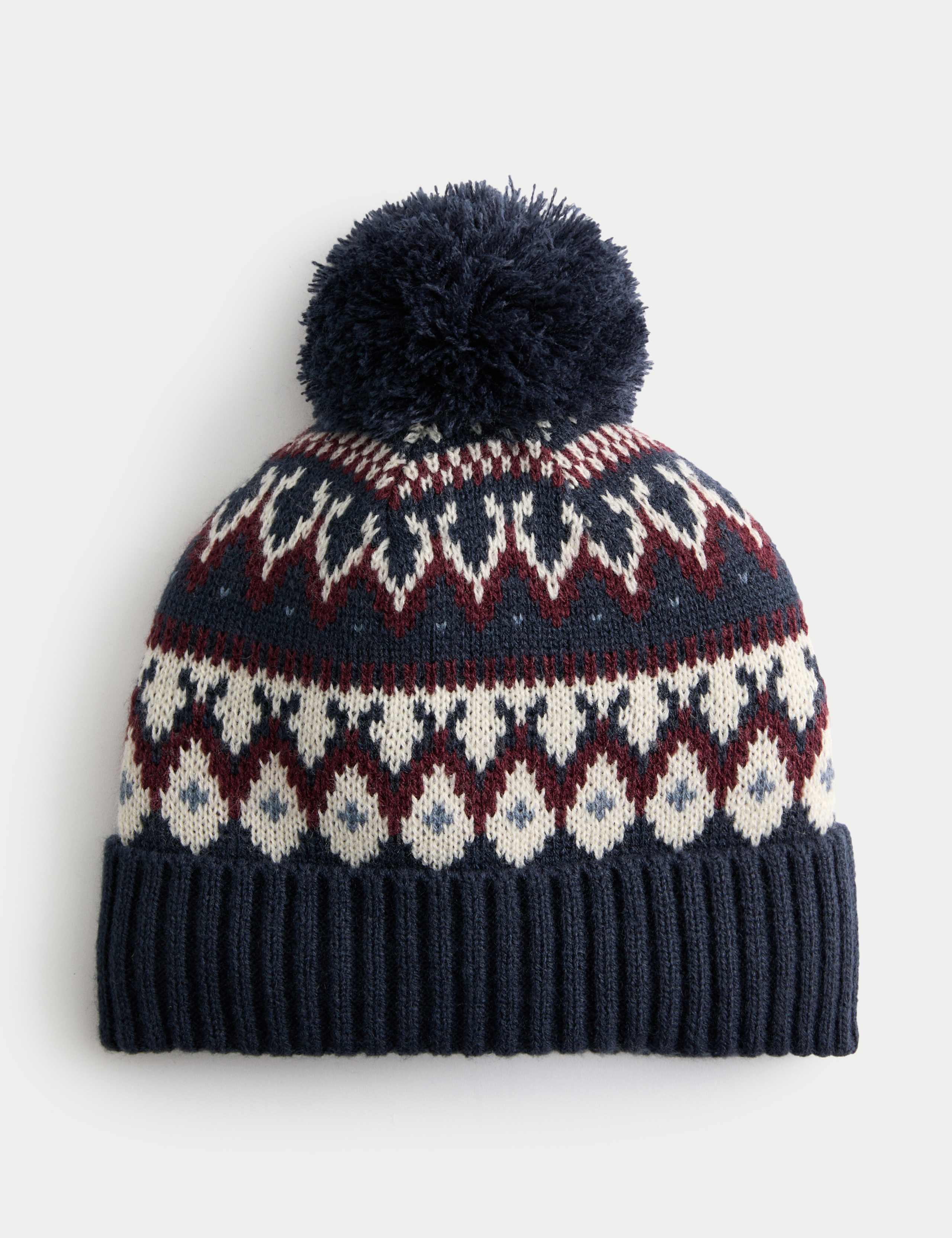 Fair Isle Beanie Hat