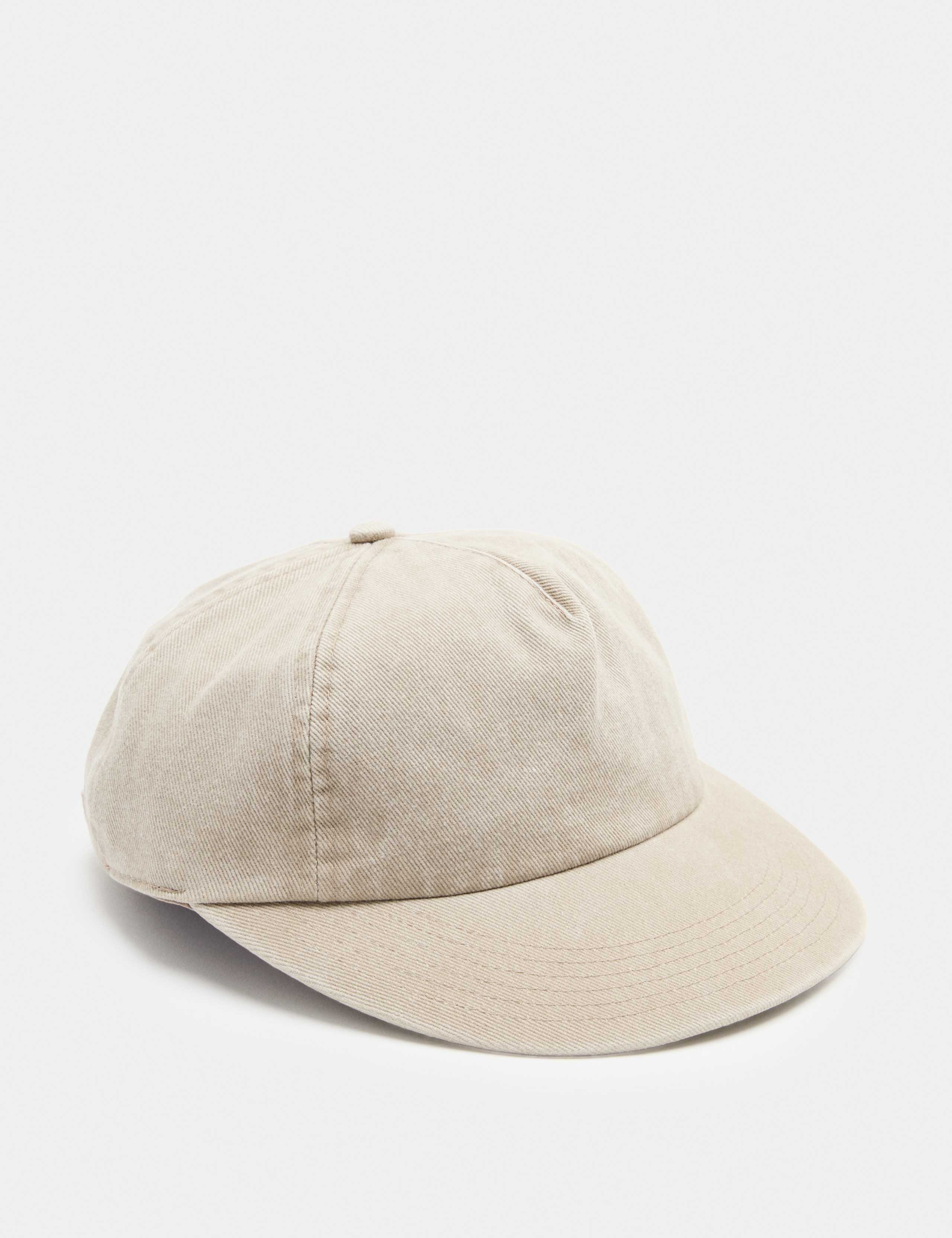 Washed Pure Cotton Baseball Cap