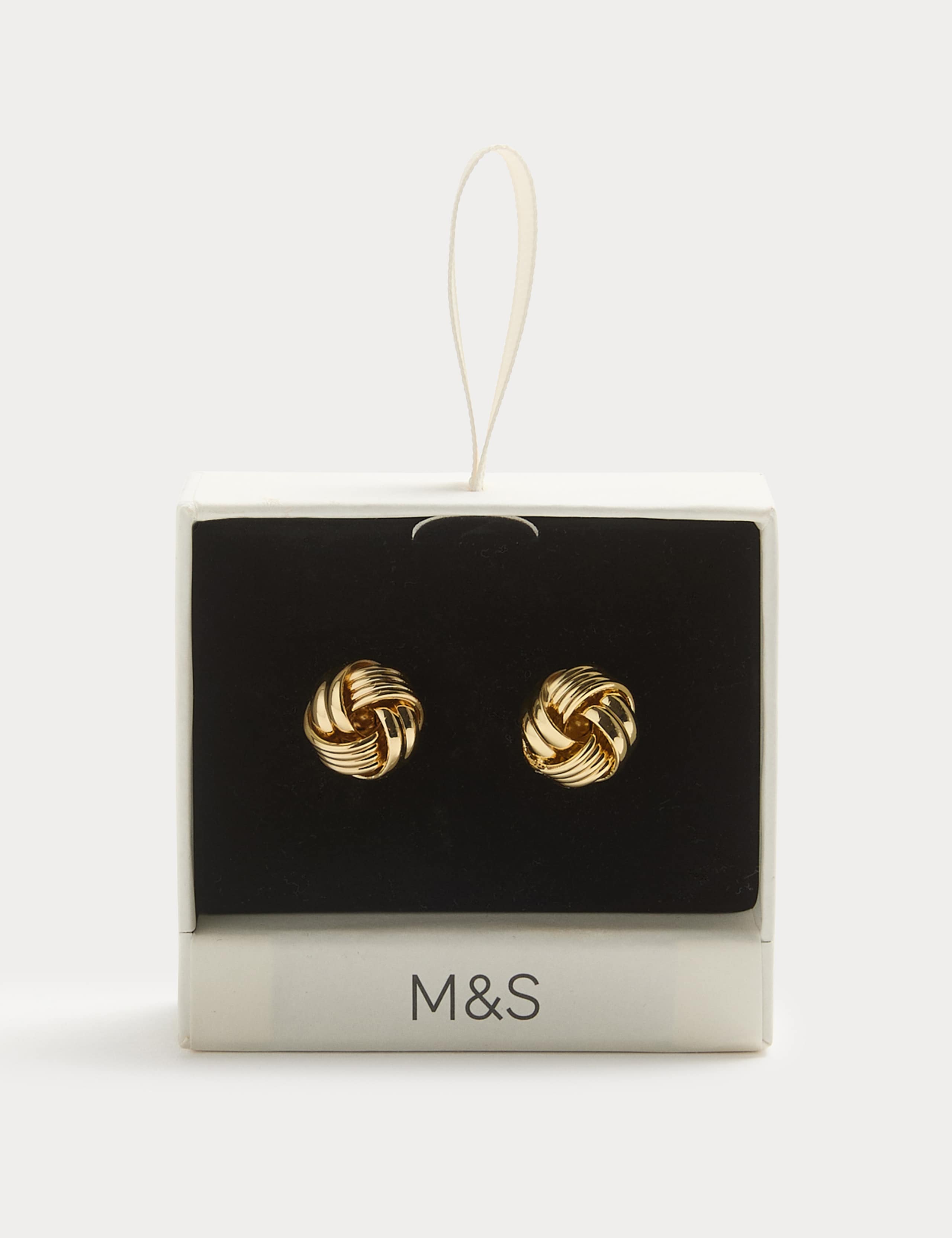 Gold Tone Knot Cufflinks