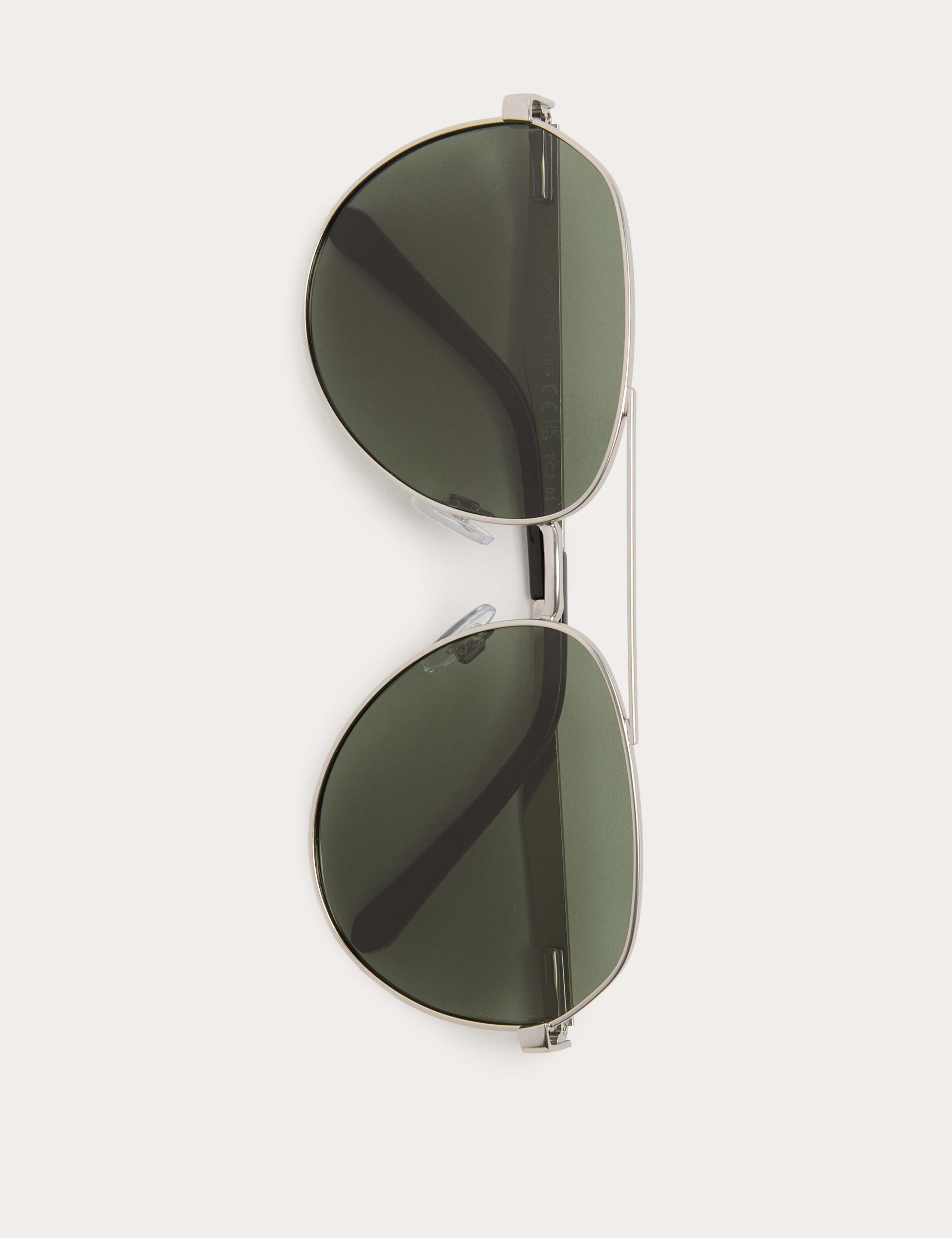 Metal Aviator Polarised Sunglasses