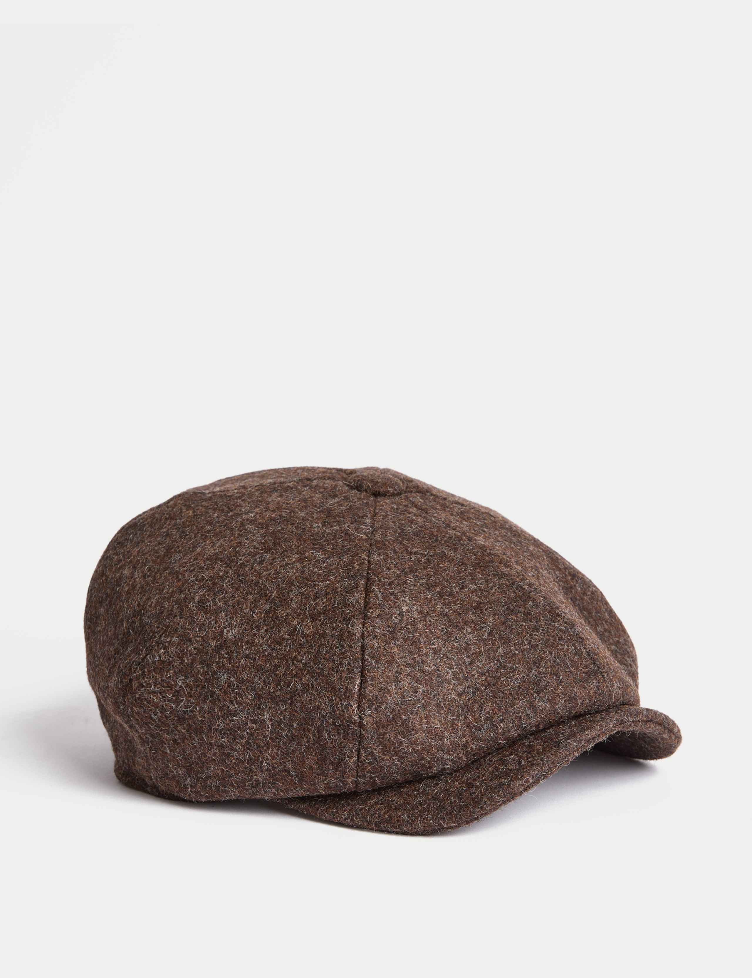 Pure Wool Baker Boy Hat