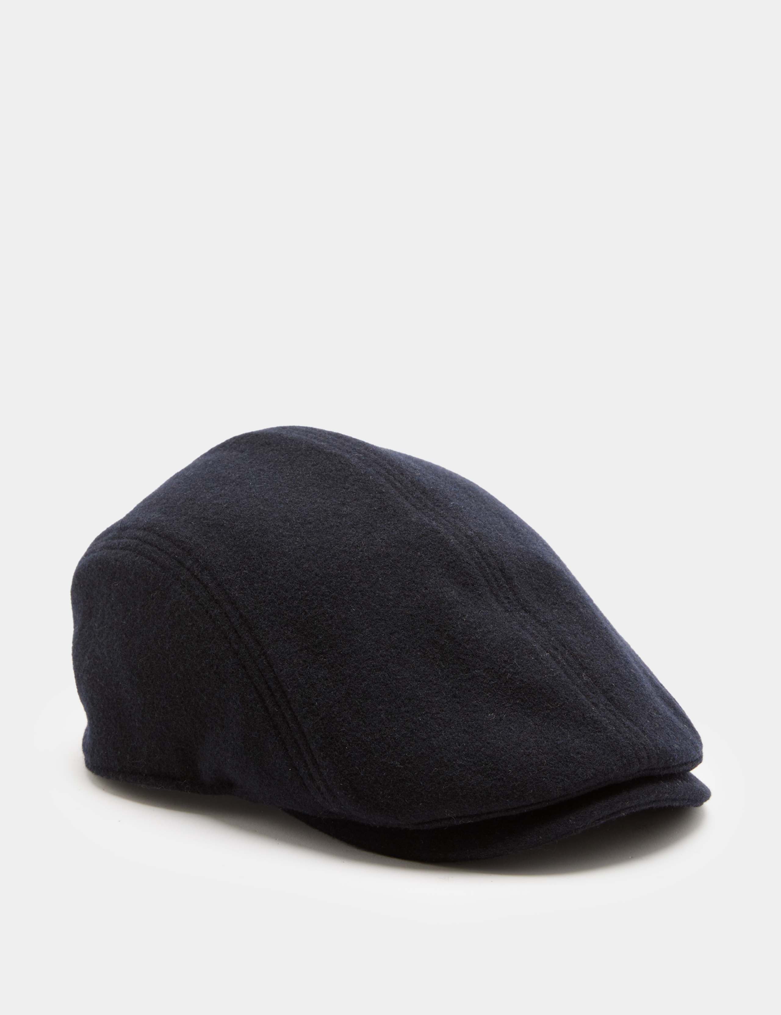 Pure Wool Flat Cap