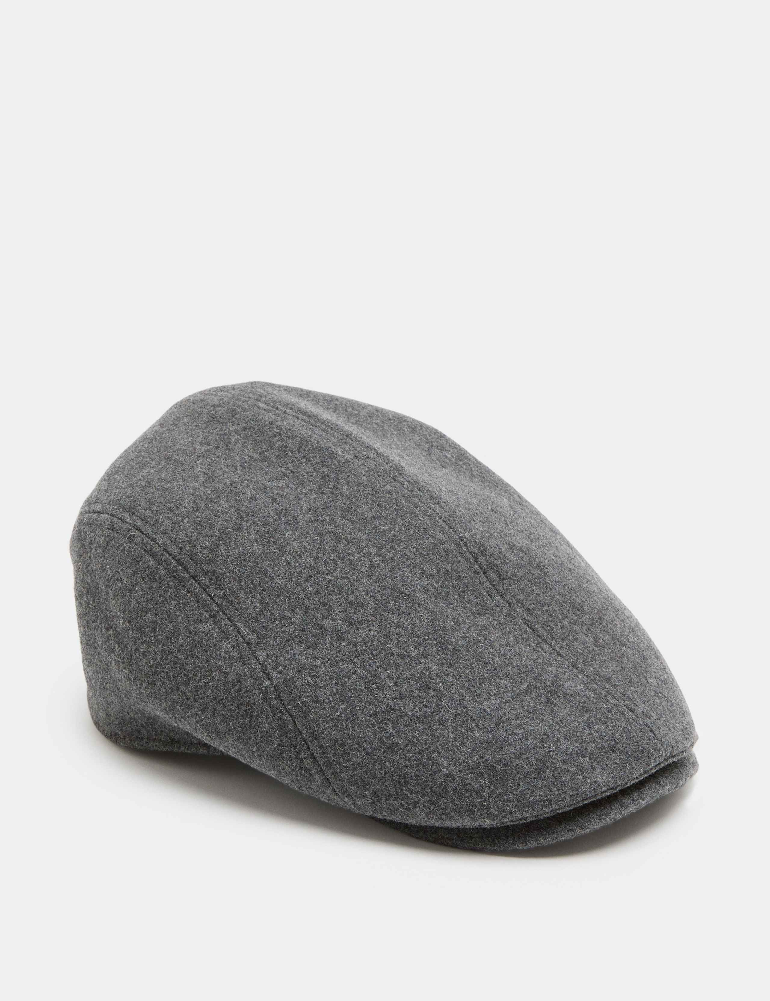 Pure Wool Flat Cap