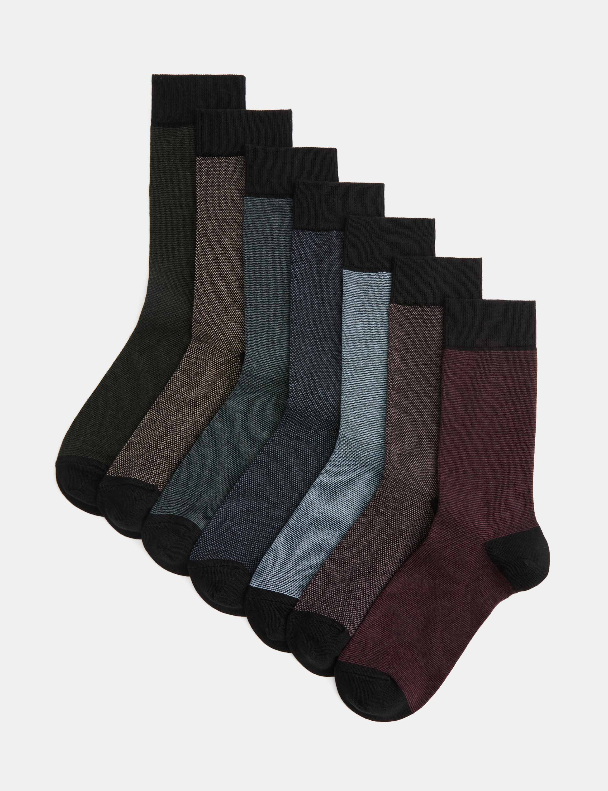 7 Pack Cool & Fresh™ Cotton Rich Socks