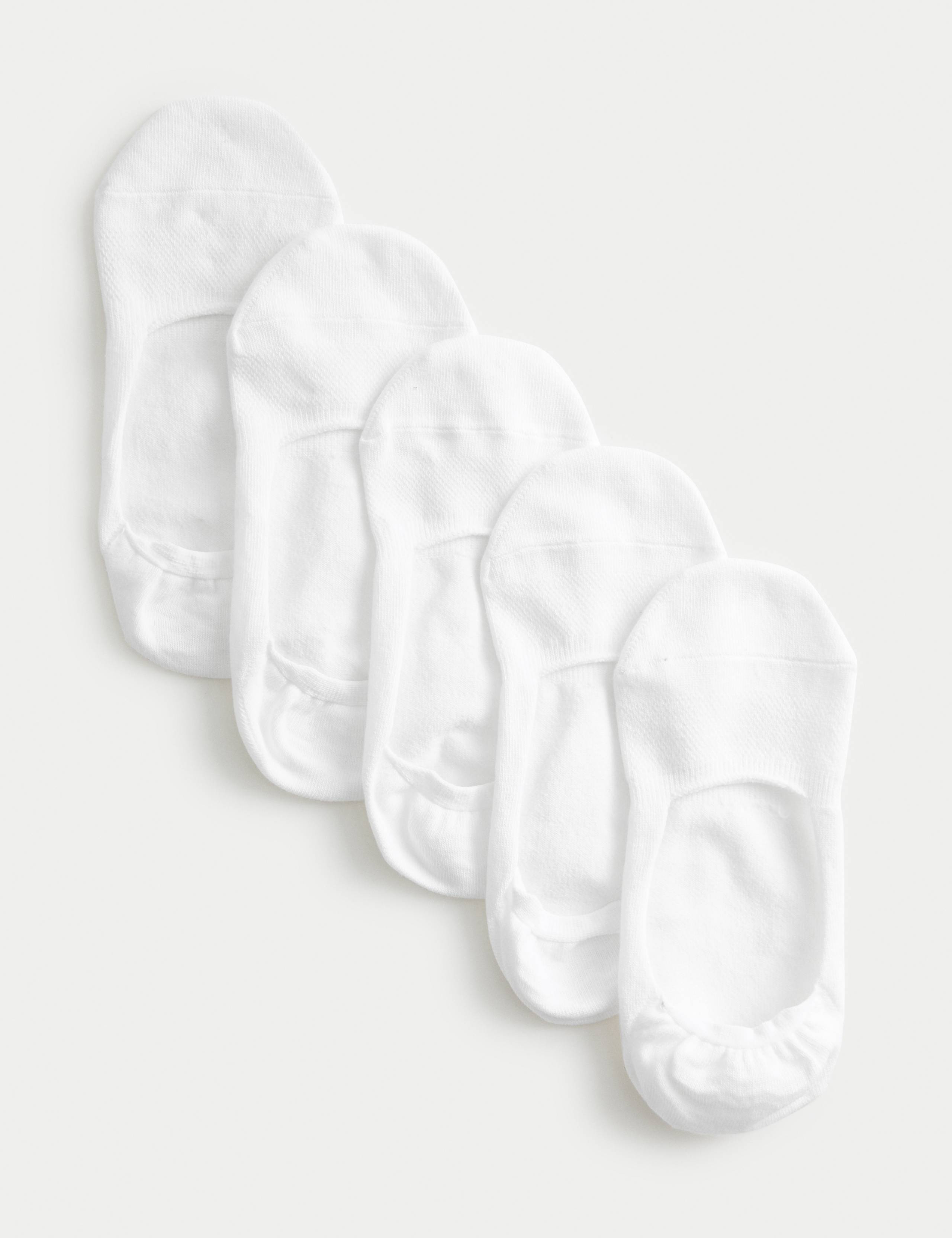 5 Pack Cool & Fresh™ Cotton Rich Invisible Trainer Liners™