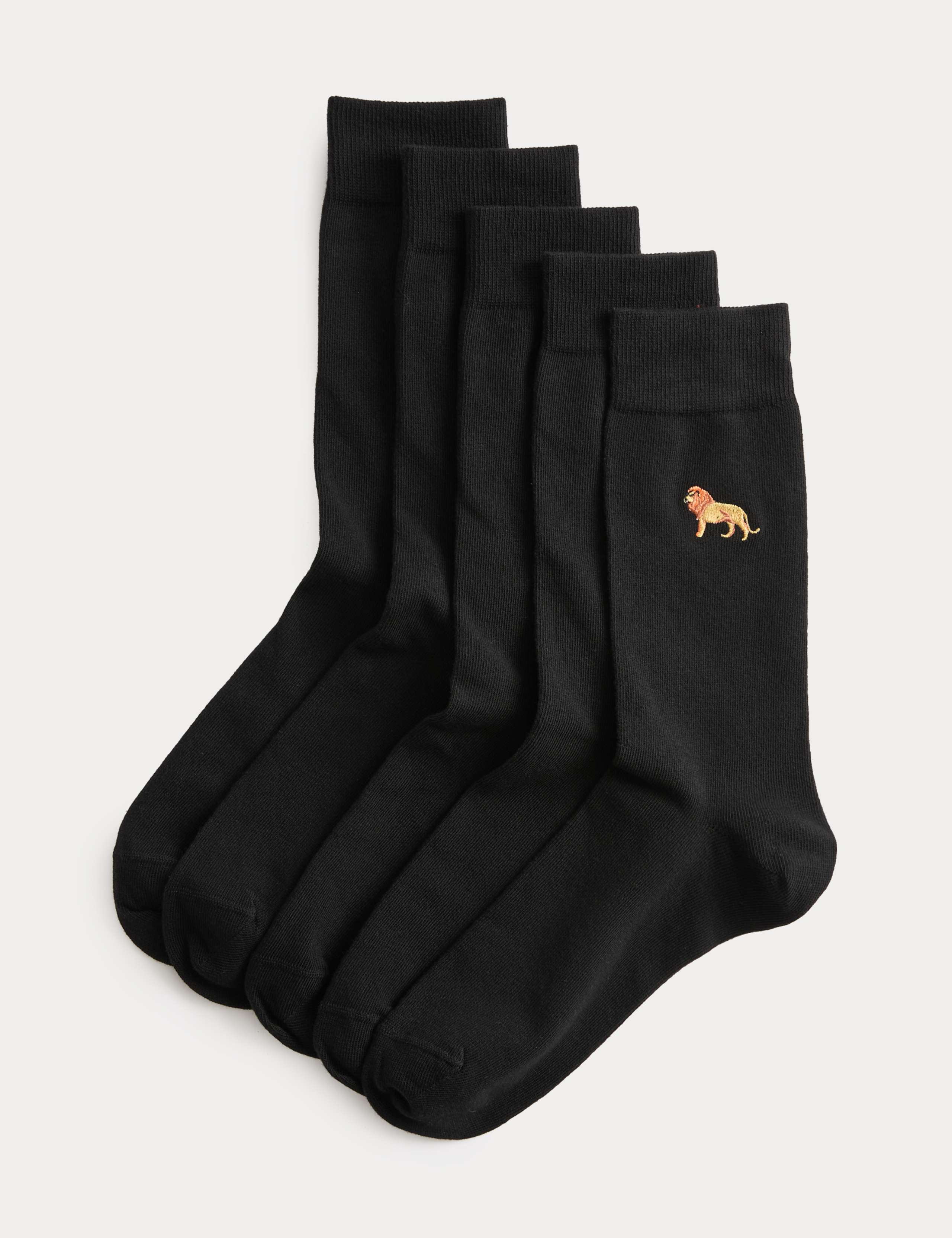 5pk Cool & Fresh™ Safari Cotton Rich Socks