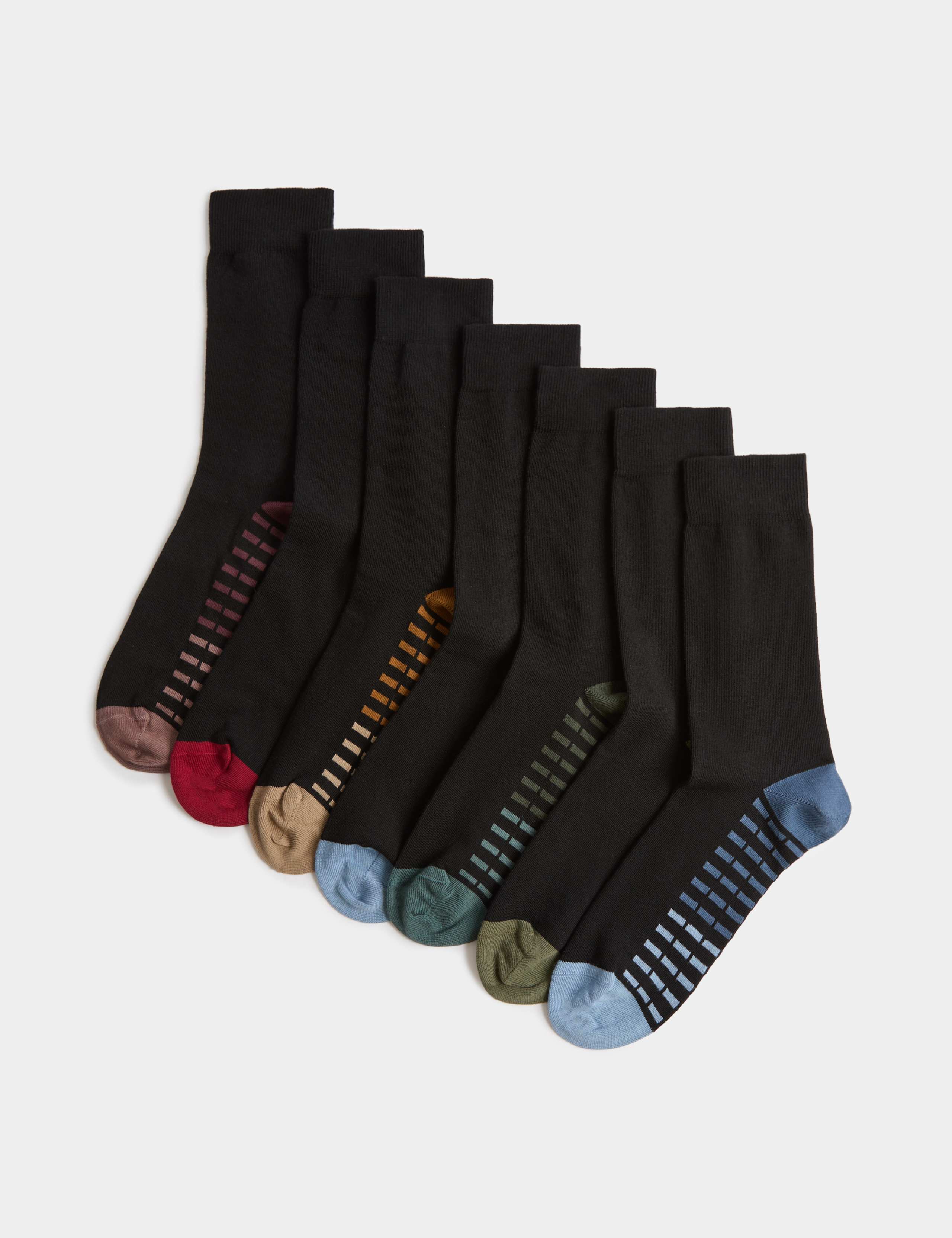 7 Pack Cool & Fresh™ Cotton Rich Socks