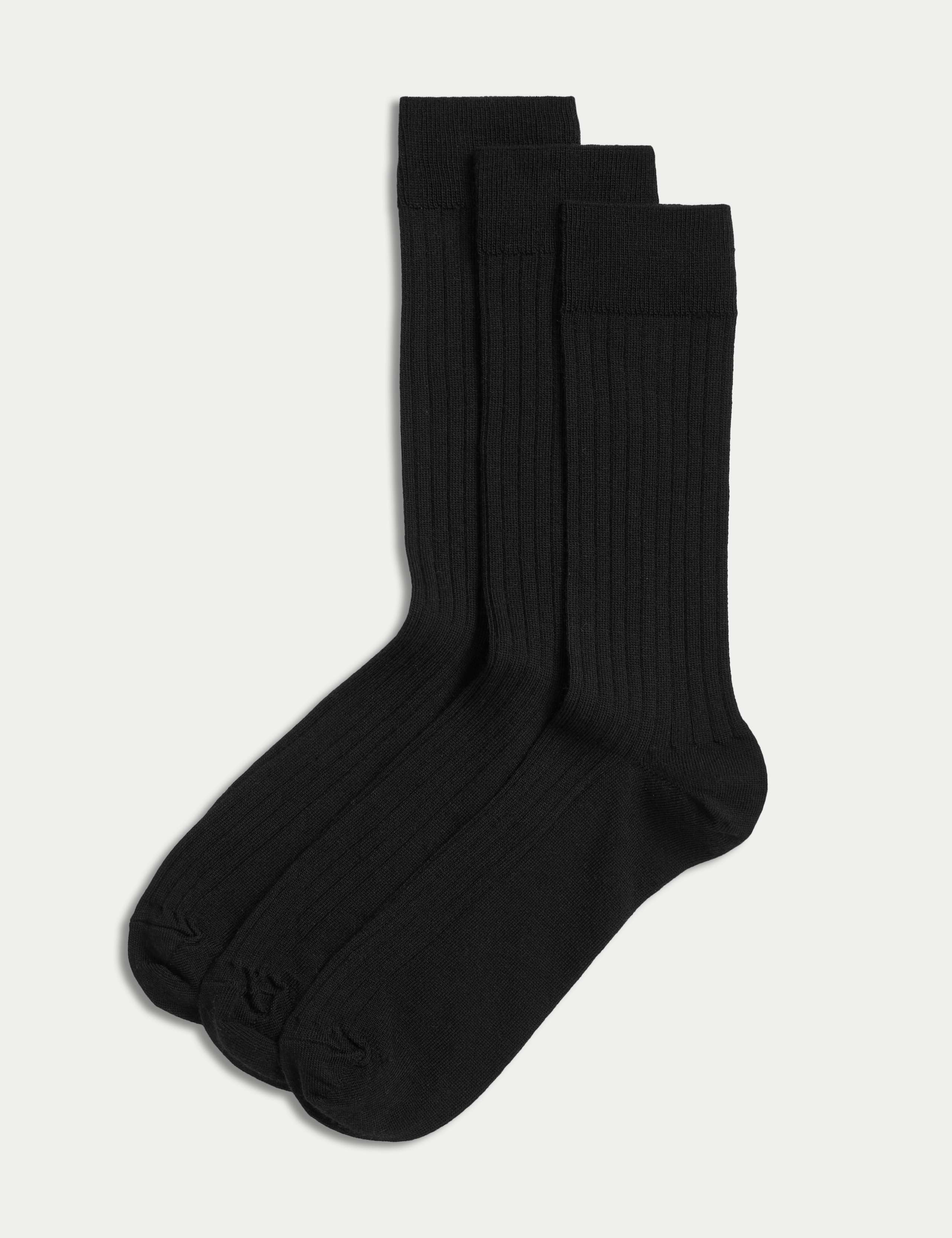 3pk Lambswool Smart Socks
