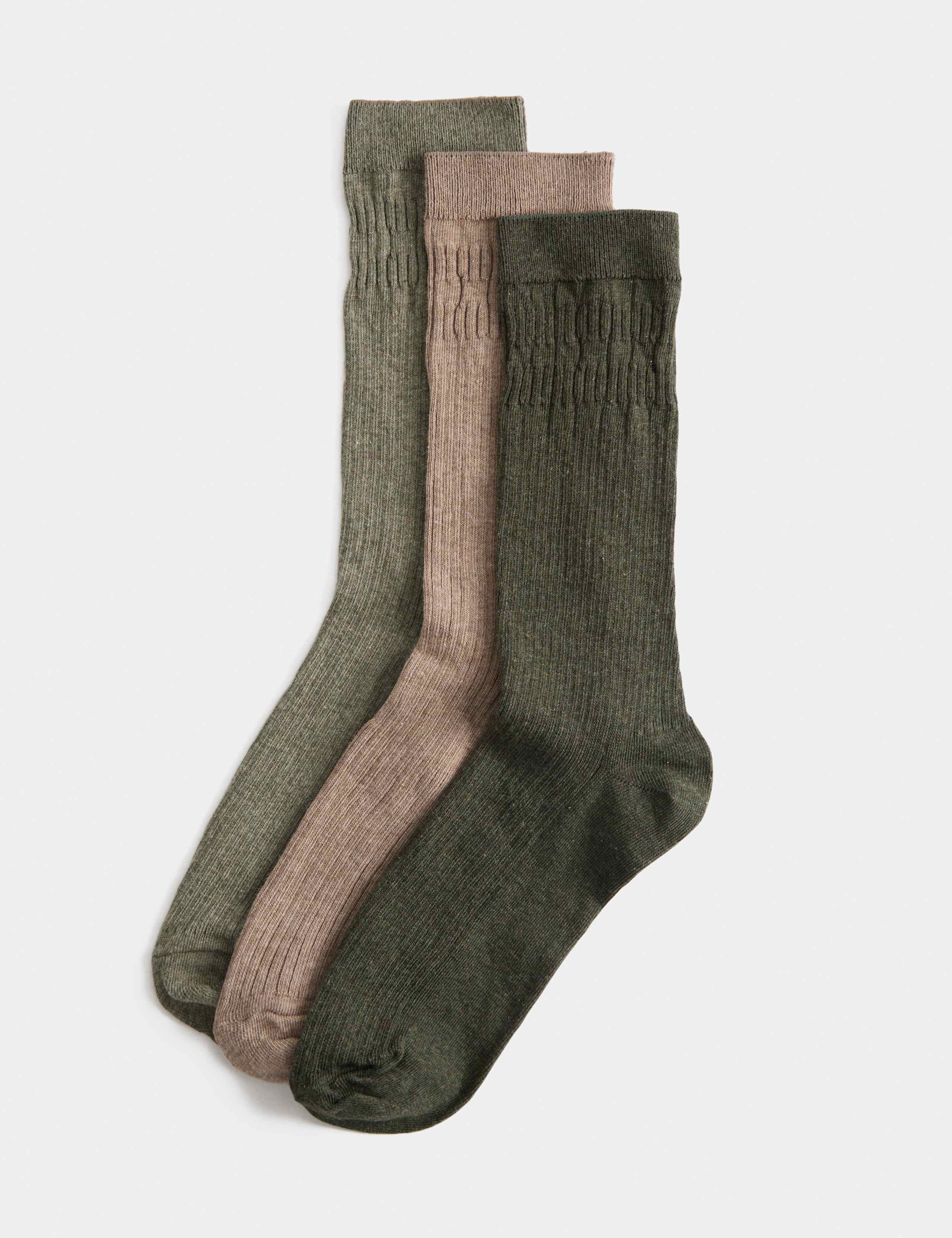 3 Pack Gentle Grip Cool & Fresh™ Socks