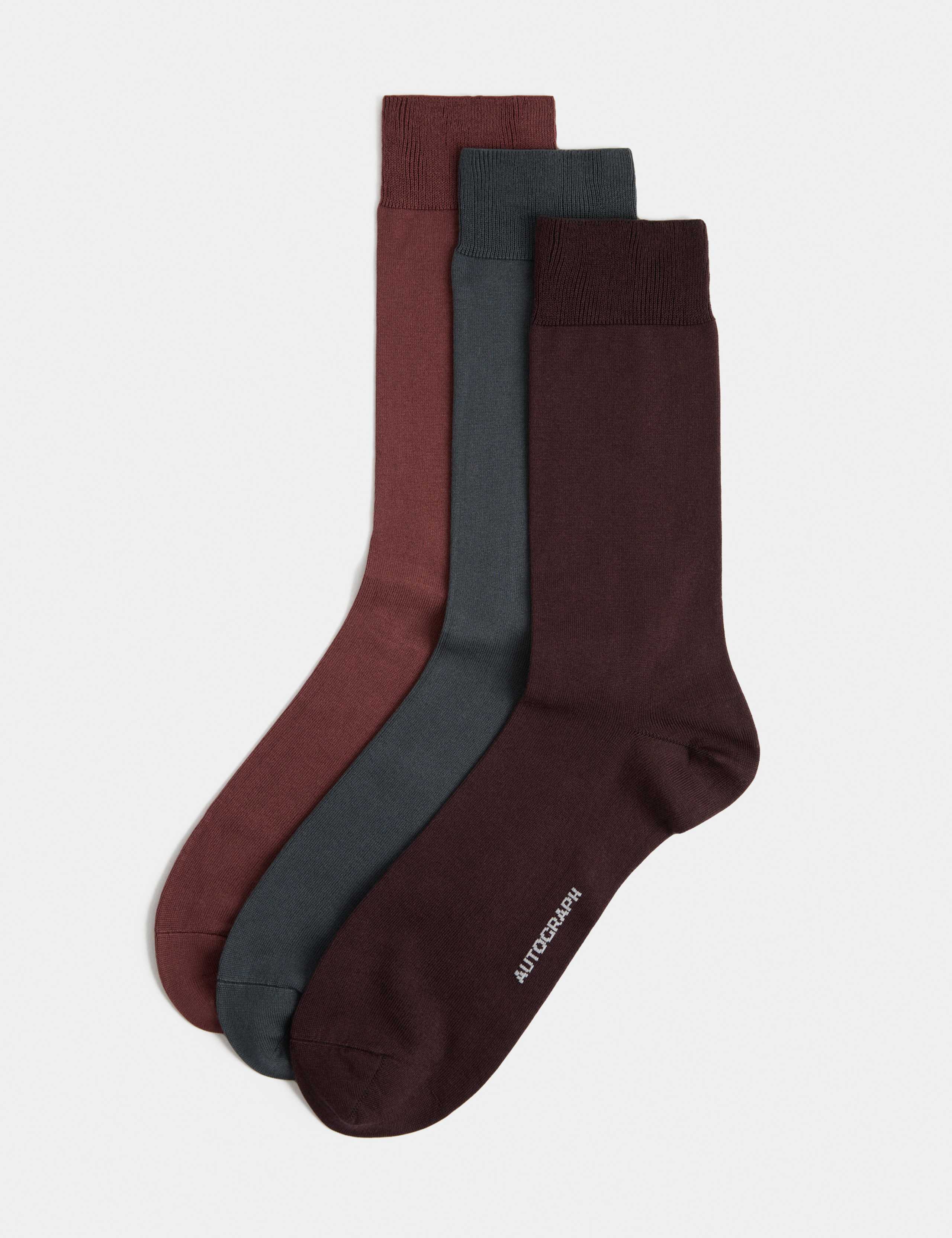 3 Pack Egyptian Cotton Rich Socks