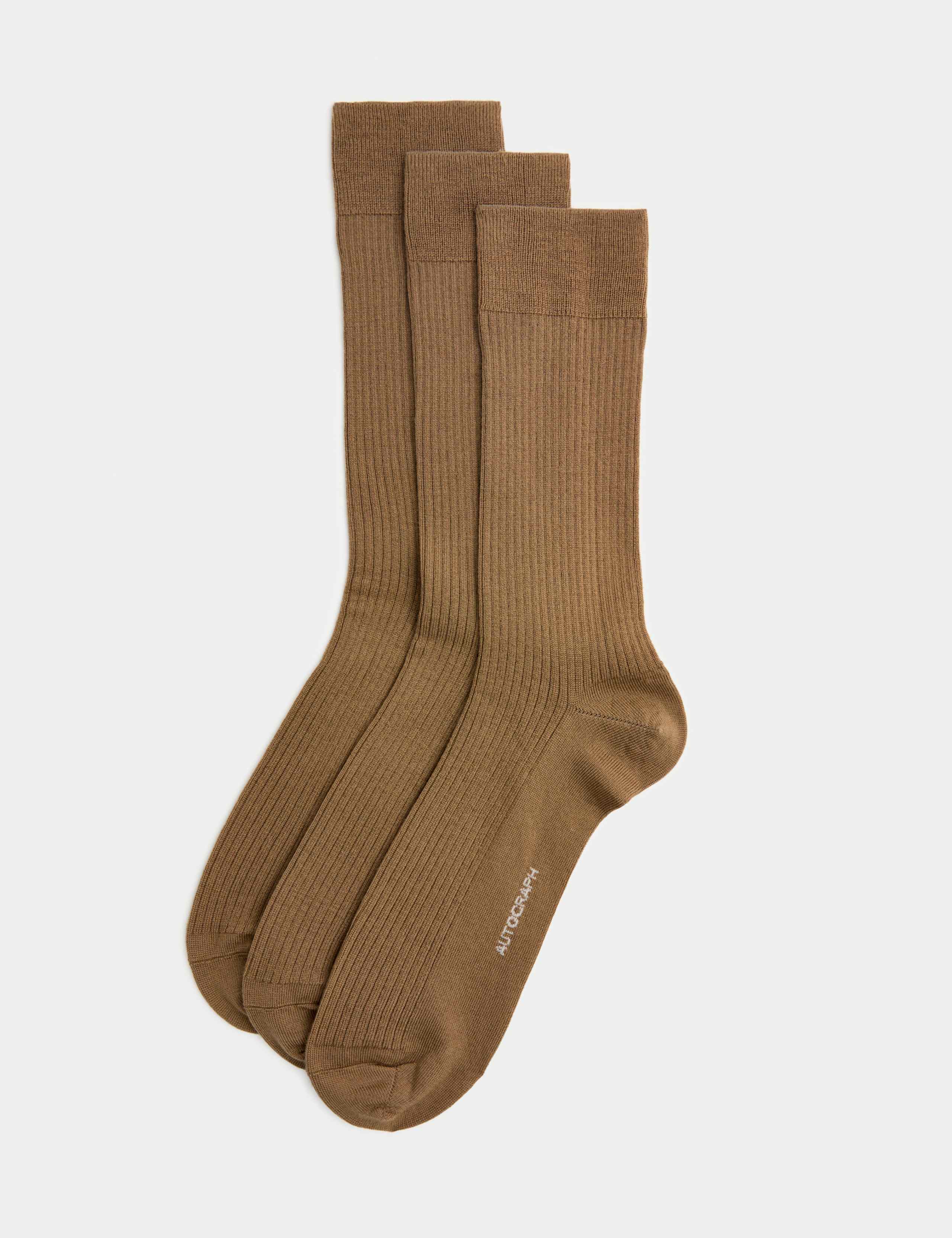 3pk Merino Wool Rich Socks