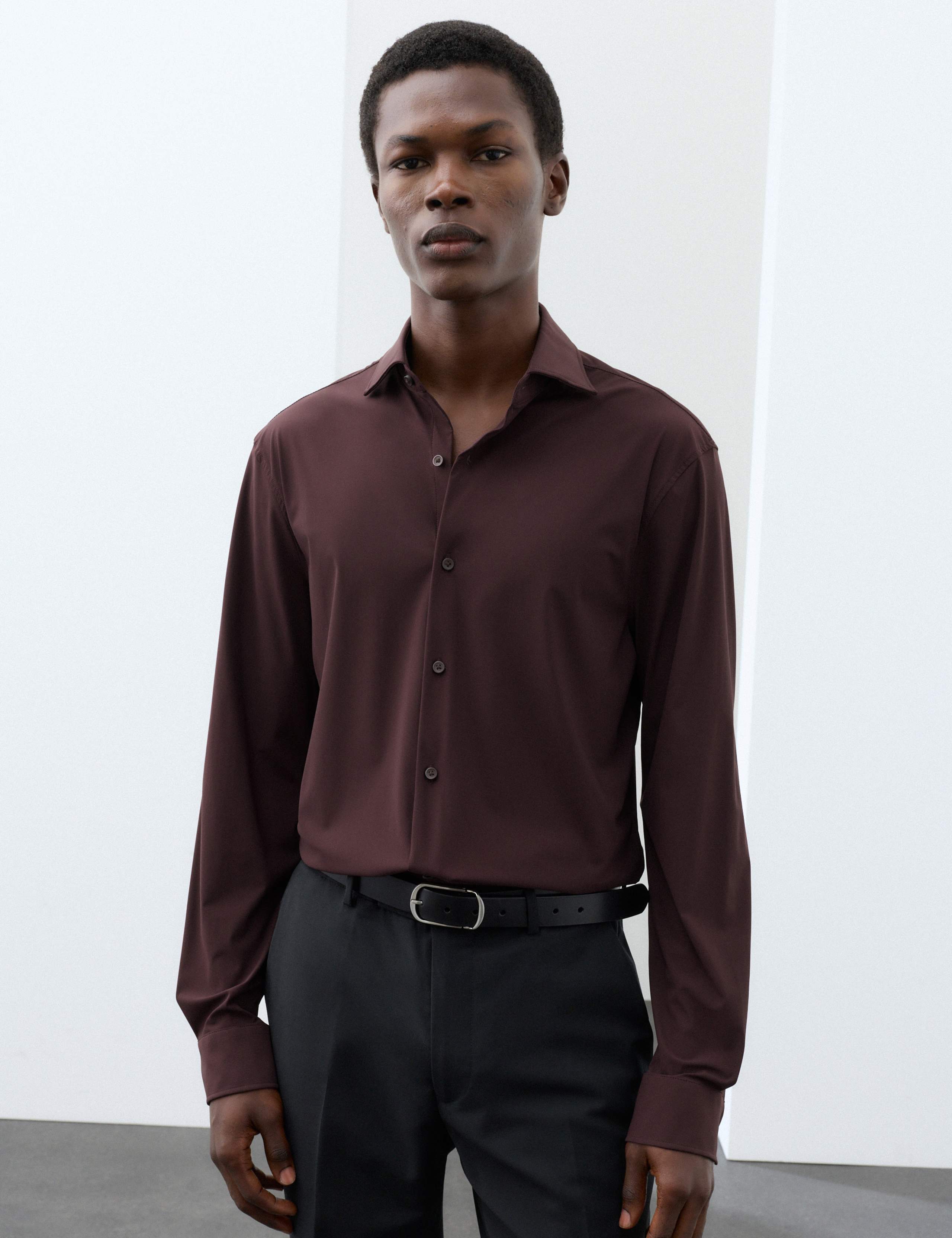 Slim Fit Stretch Performance Shirt