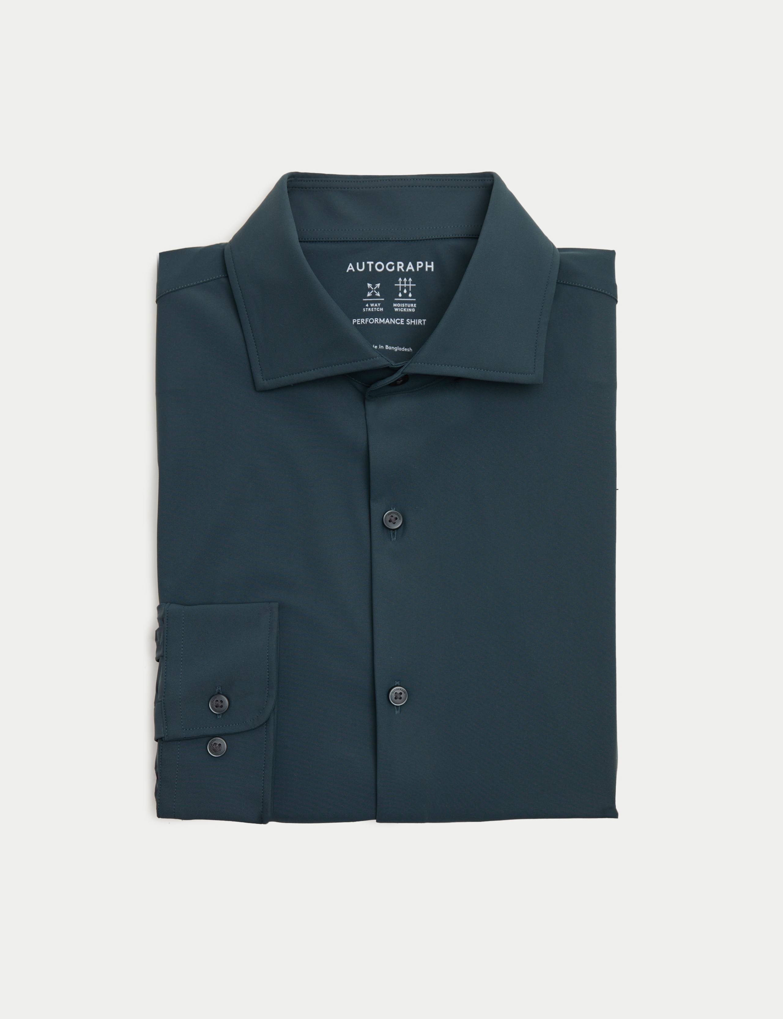 Silm Fit Stretch Performance Shirt