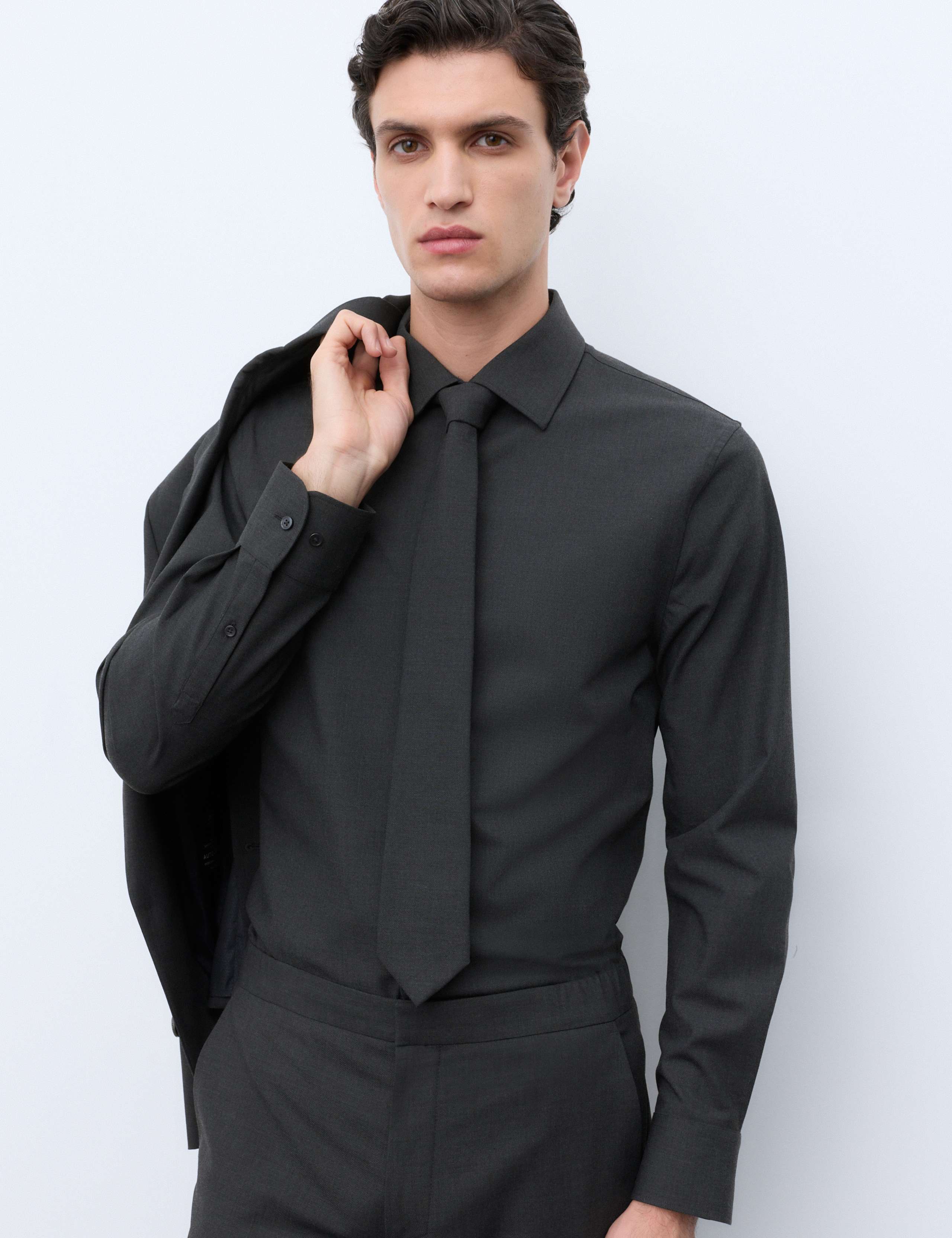 Performance Slim Fit Shirt with Wool