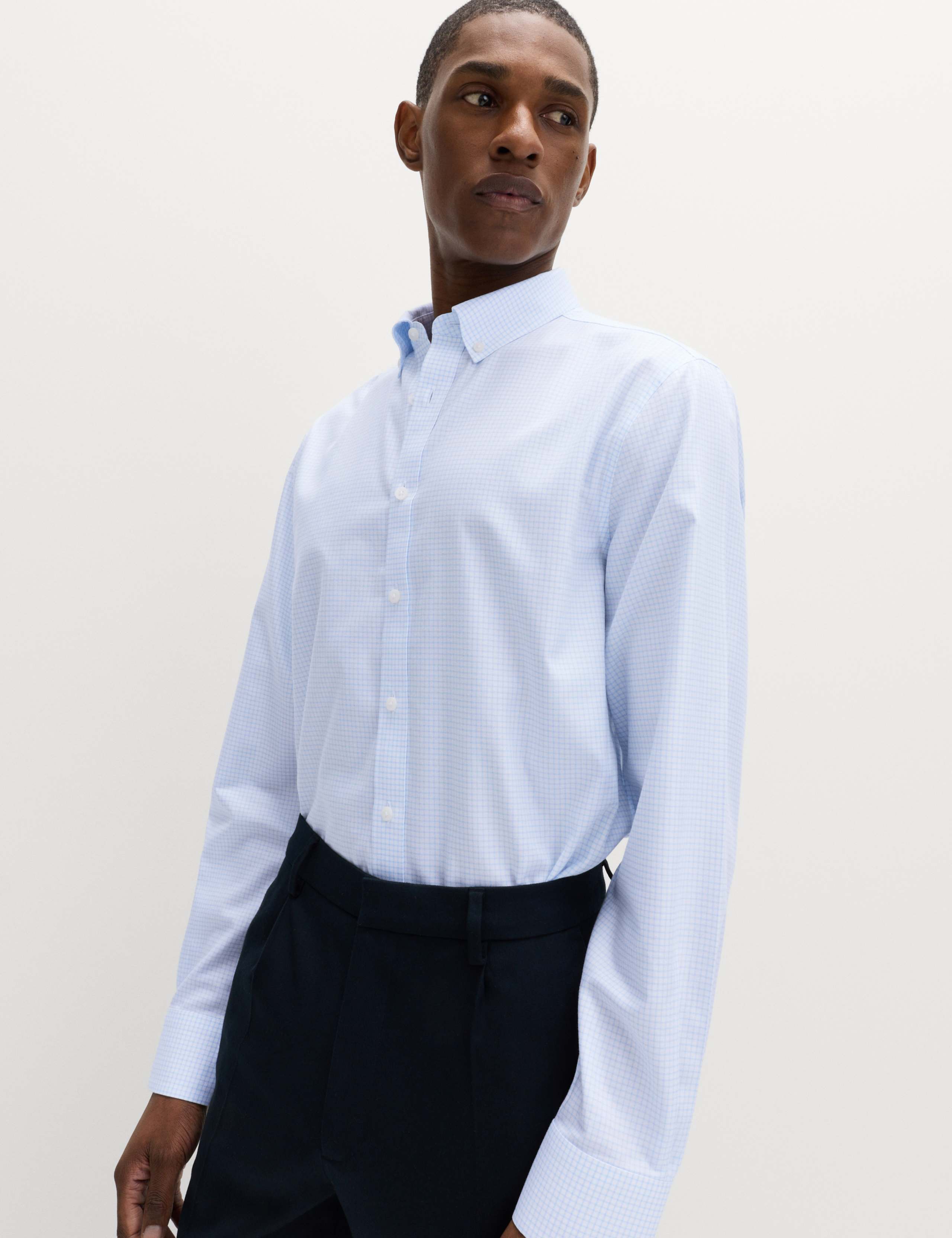 Ultimate Regular Fit Non Iron Check Shirt