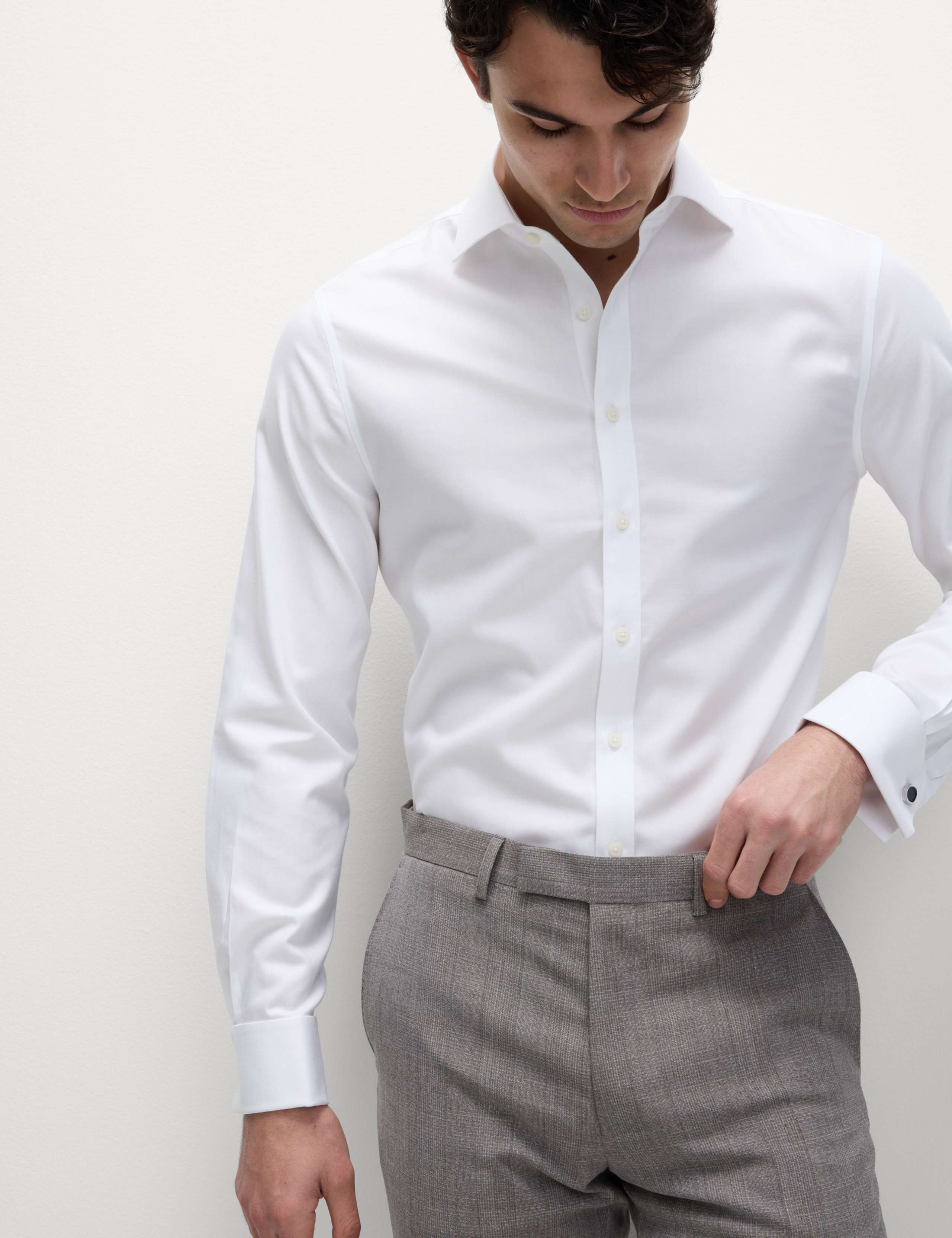 Slim Fit Ultimate Non Iron Pure Cotton Shirt
