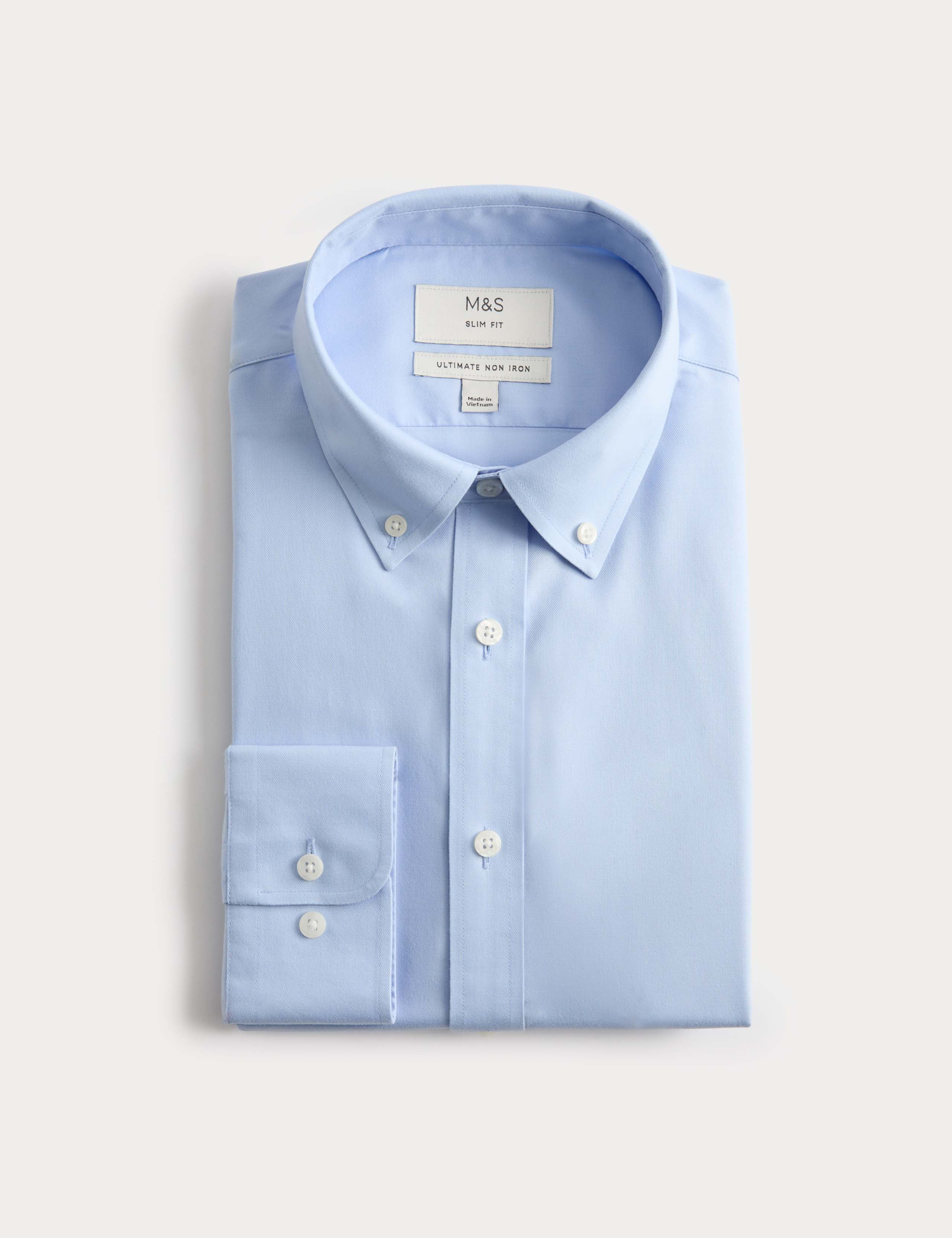 Slim Fit Ultimate Non Iron Pure Cotton Shirt