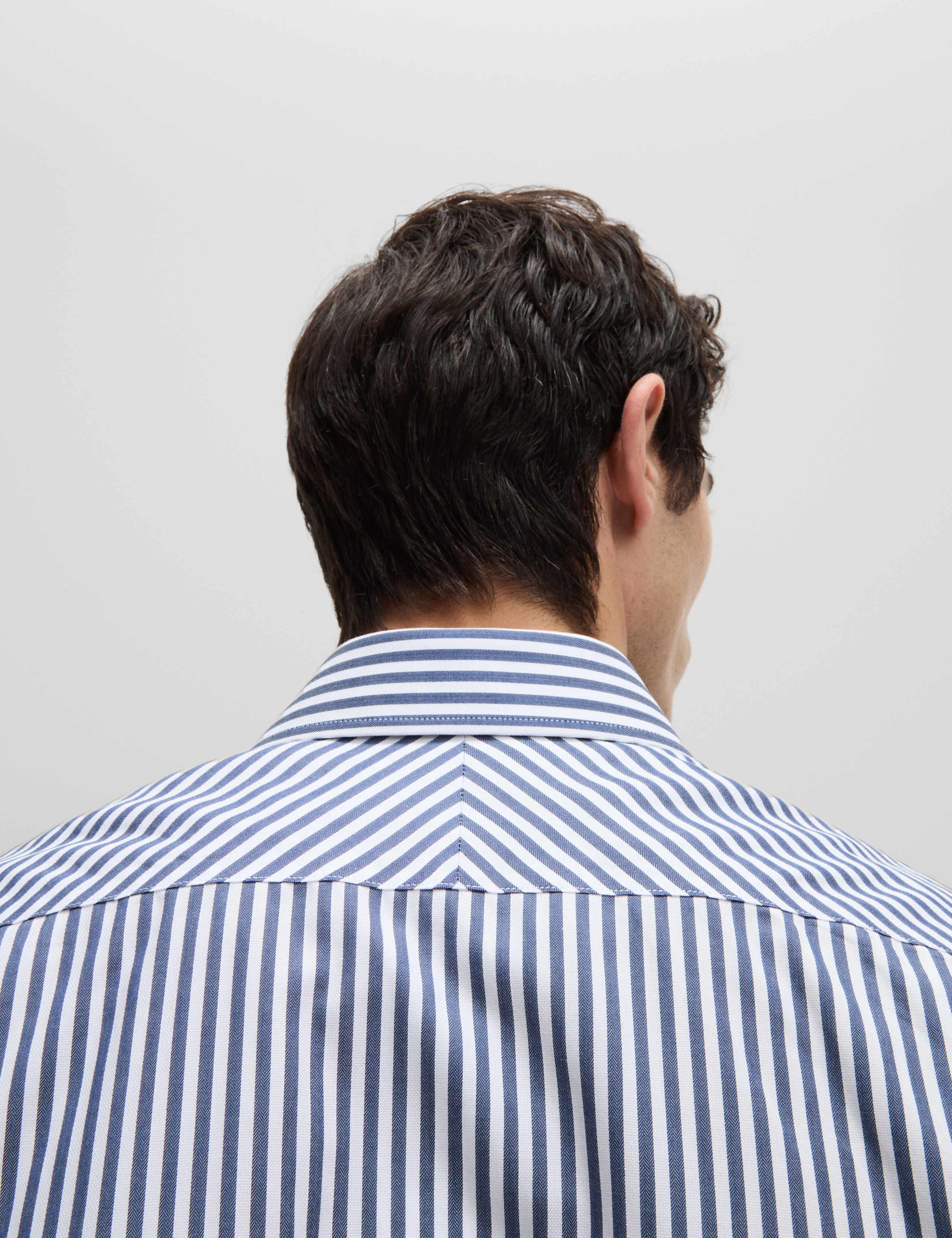 Regular Fit Luxury Cotton Striped Shirt