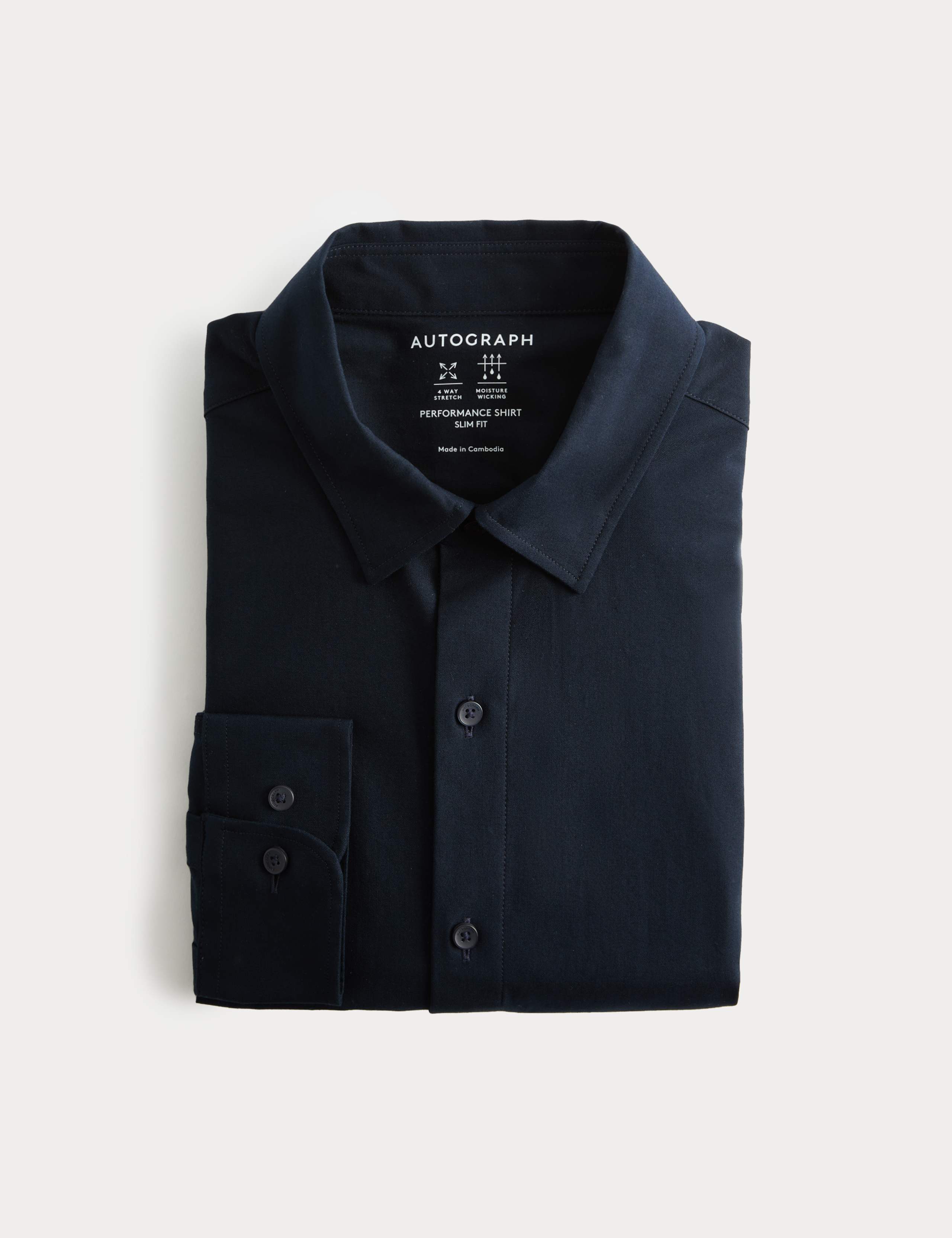 Slim Fit Cotton Stretch 360 Flex™ Shirt
