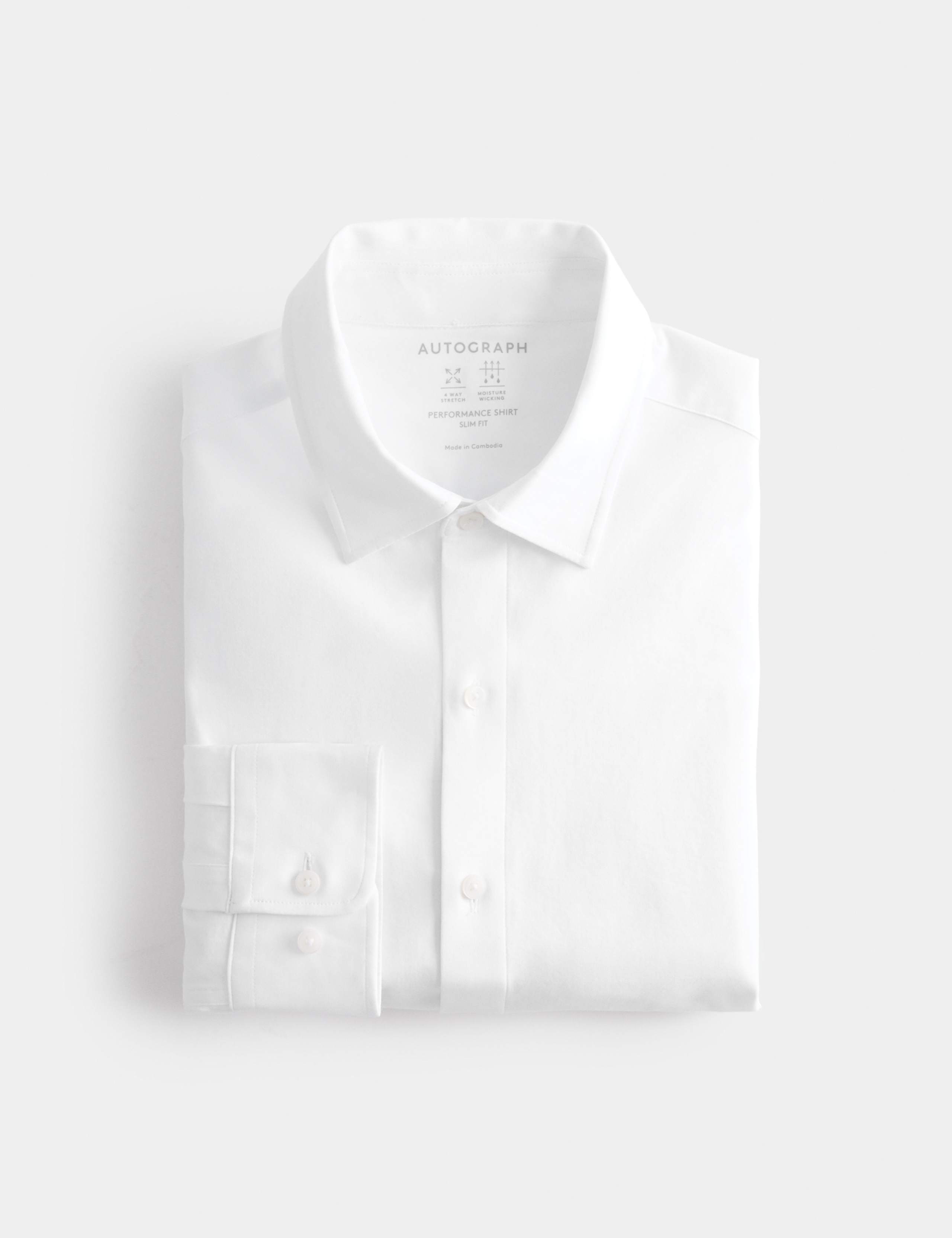 Slim Fit Cotton Stretch 360 Flex™ Shirt