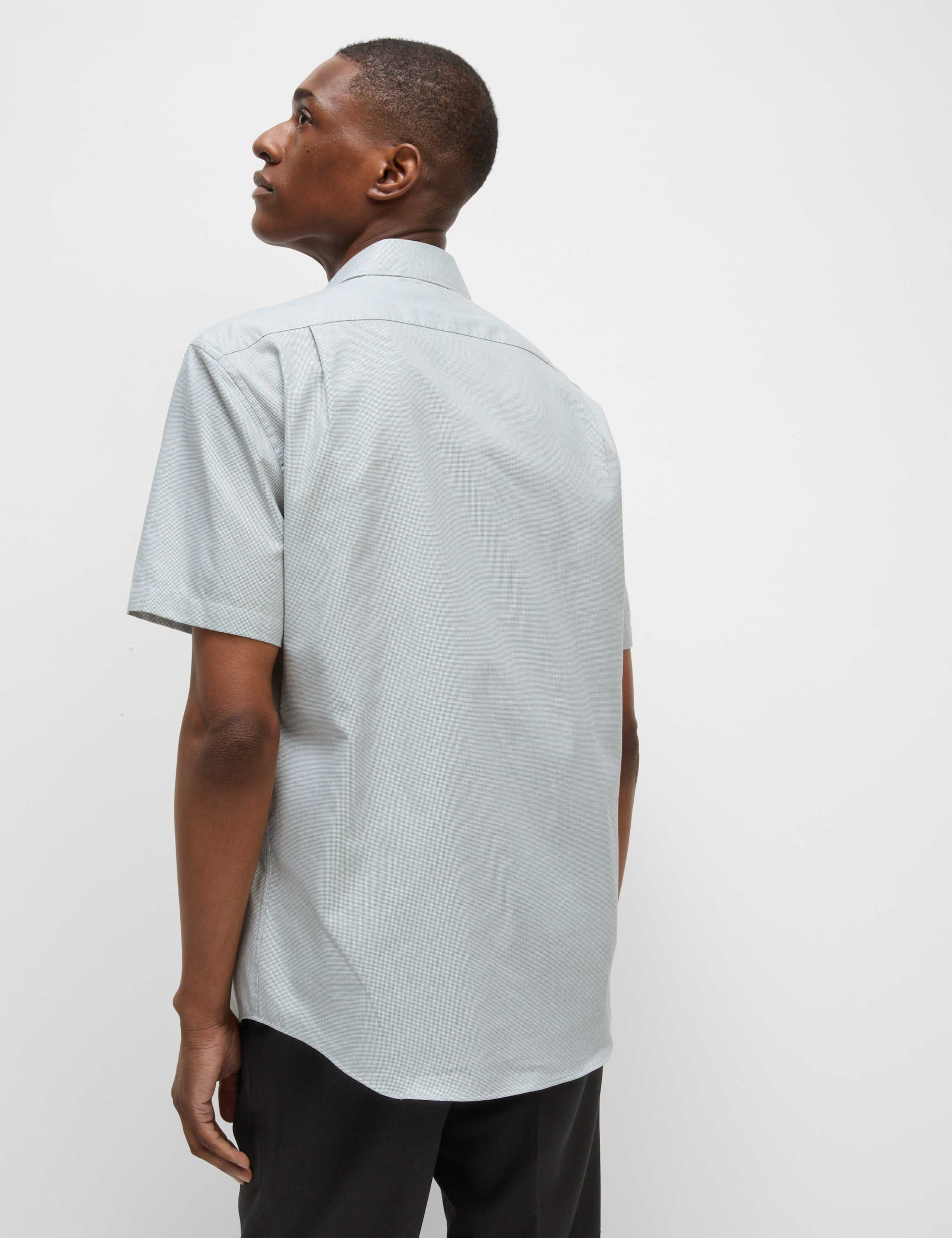 Regular Fit Easy Iron Pure Cotton Shirt