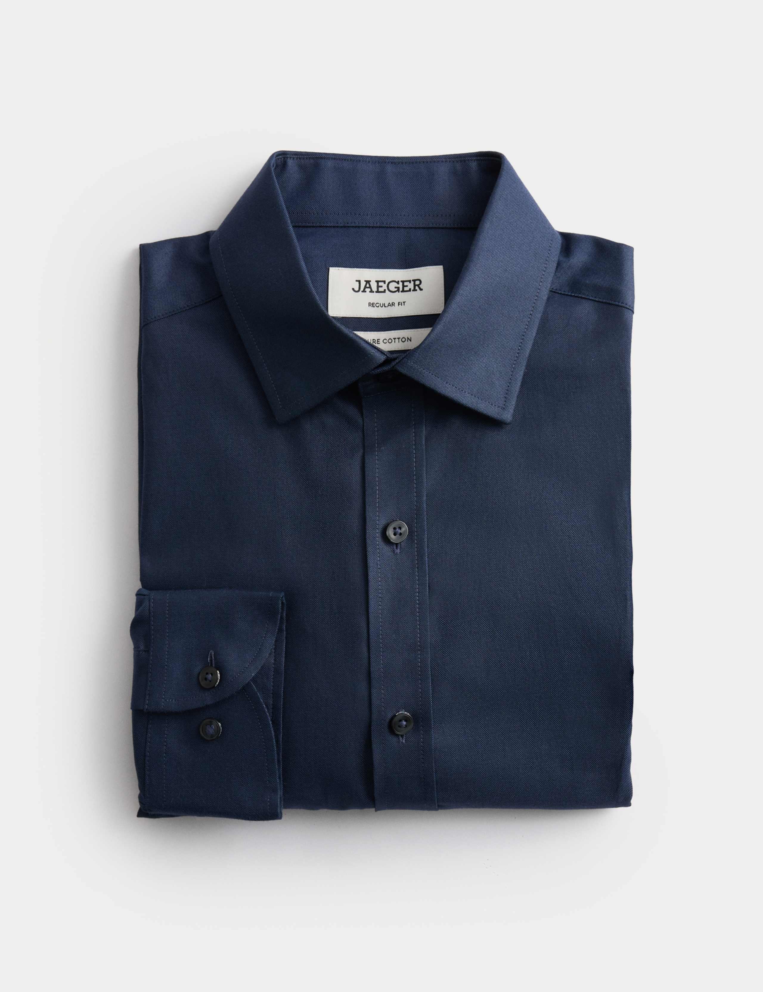 Regular Fit Pure Cotton Luxury Oxford Shirt