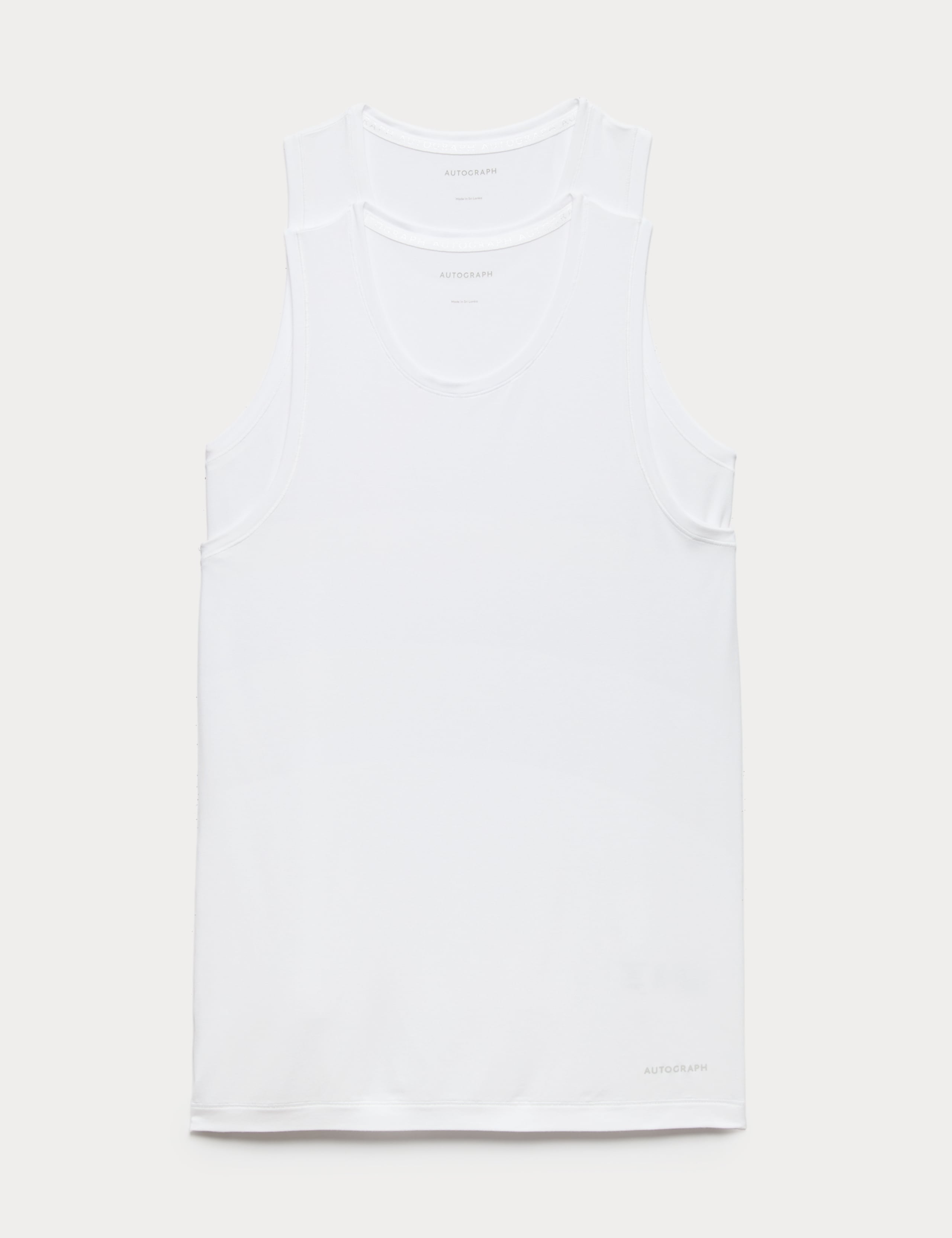 2 Pack Modal Rich 360 Flex Sleeveless Vest