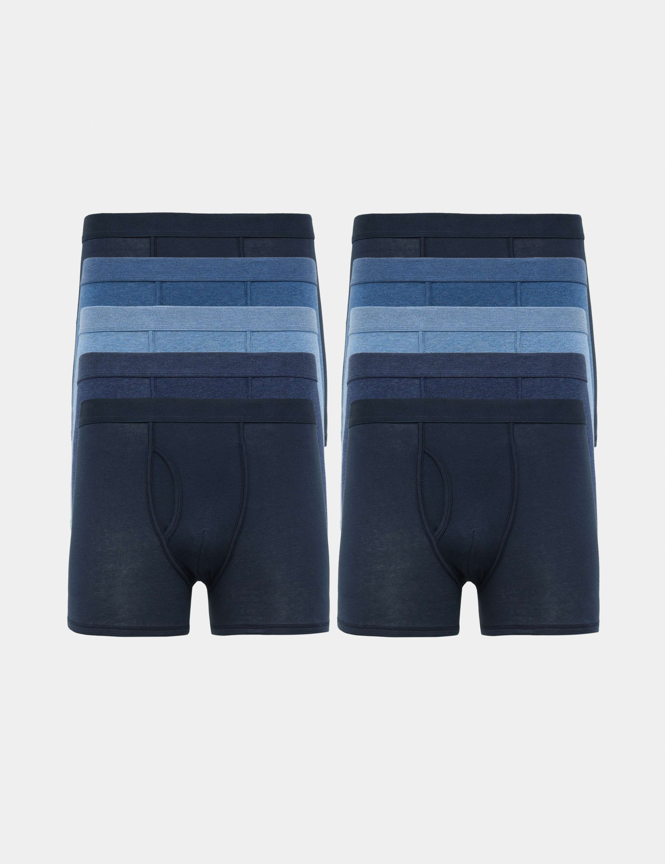10 Pack Cotton Rich Cool & Fresh™ Trunks